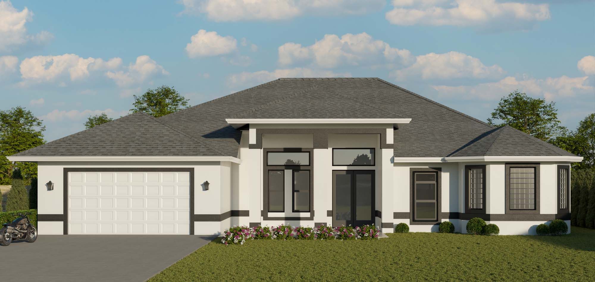 The St. Thomas - RJM Custom Homes: West Palm Beach, Florida - RJM Custom Homes - BOYL