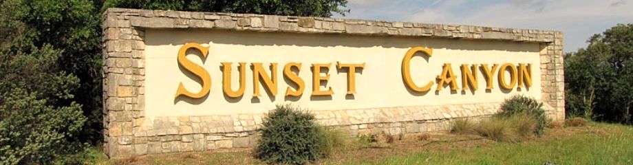 Sunset Canyon - Dripping Springs, TX