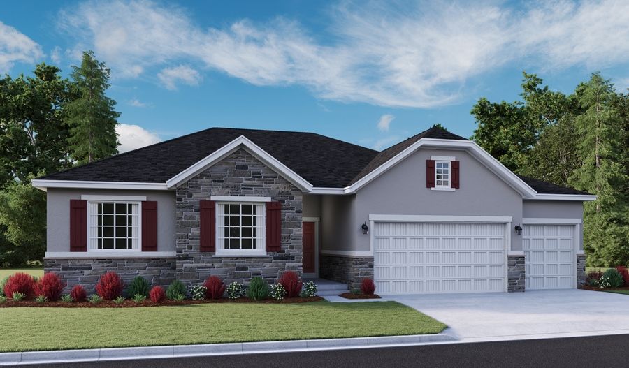 Daniel II - Canyon View Meadows: Spanish Fork, Utah - Richmond American Homes