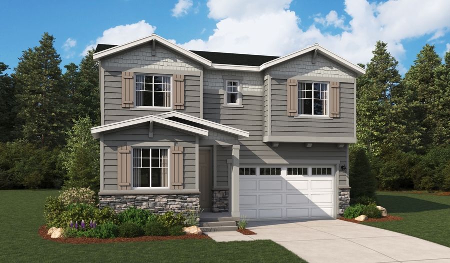 Bradford - Great Basin at Olympia: Herriman, Utah - Richmond American Homes