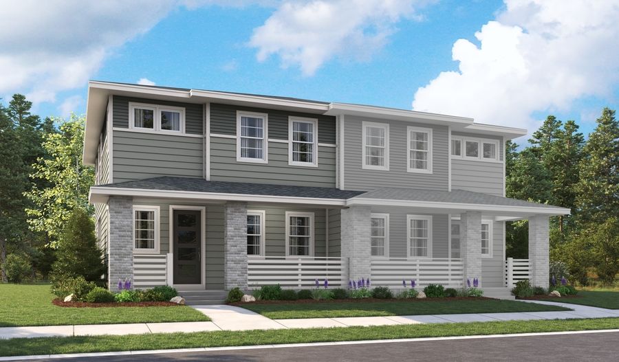 Navy 2 Duo - The Duos at Barefoot Village: Firestone, Colorado - Richmond American Homes