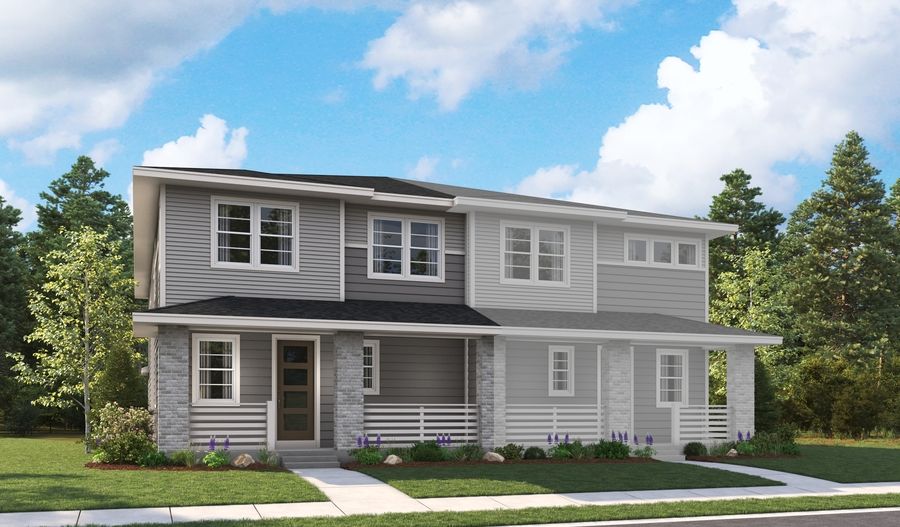 Nina 2 Duo - The Duos at Barefoot Village: Firestone, Colorado - Richmond American Homes