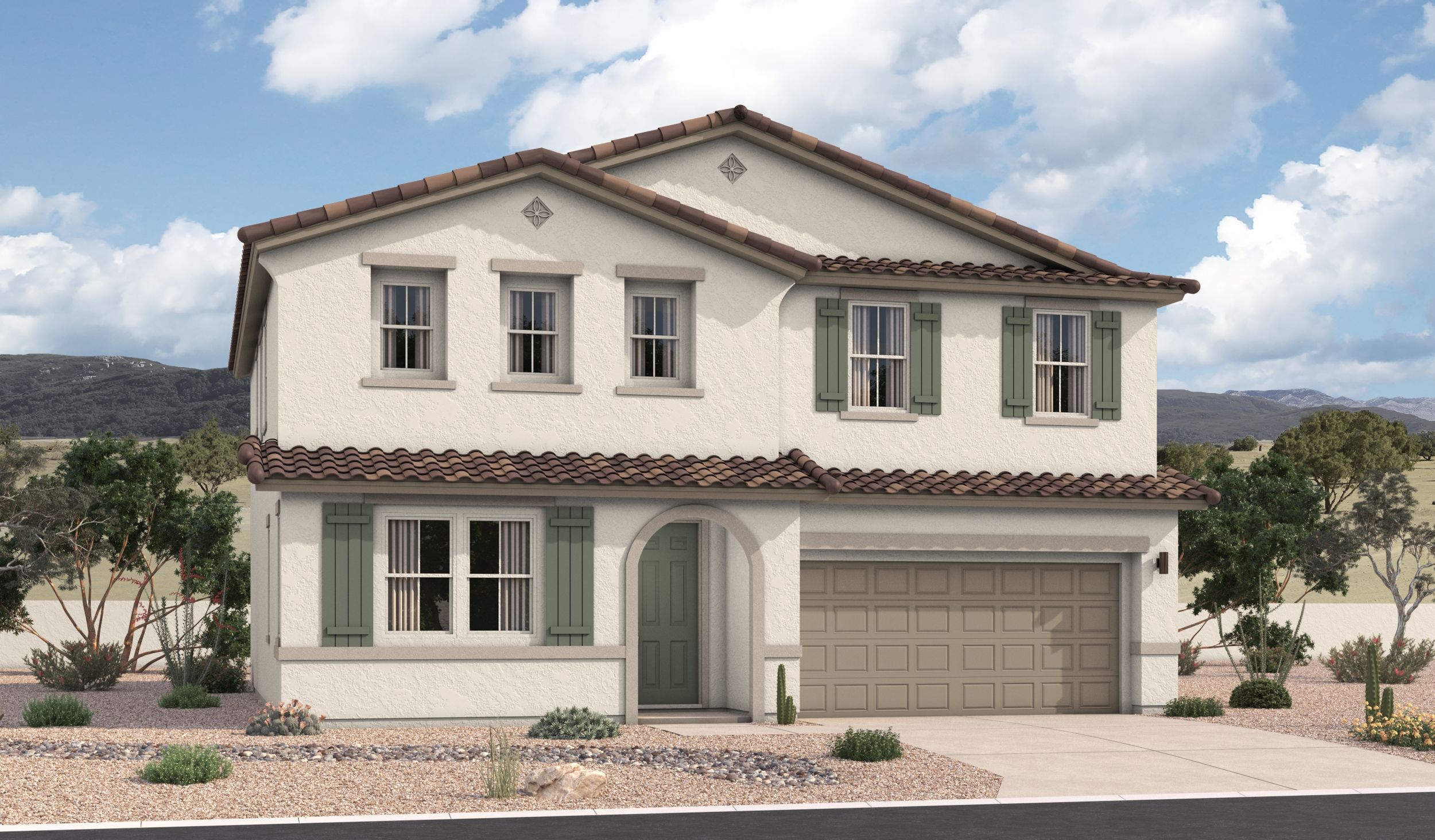 Tourmaline - Desert Bloom at Monarch: Marana, Arizona - Richmond American Homes
