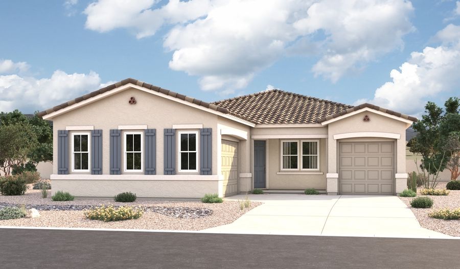 Townsend - Sanctuary at Sycamore Canyon: Vail, Arizona - Richmond American Homes