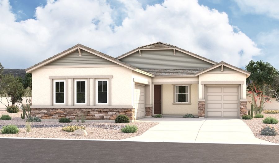 Townsend - Sanctuary at Sycamore Canyon: Vail, Arizona - Richmond American Homes