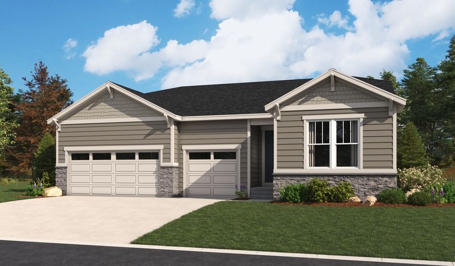 Powell - Vista Pines at Crystal Valley: Castle Rock, Colorado - Richmond American Homes
