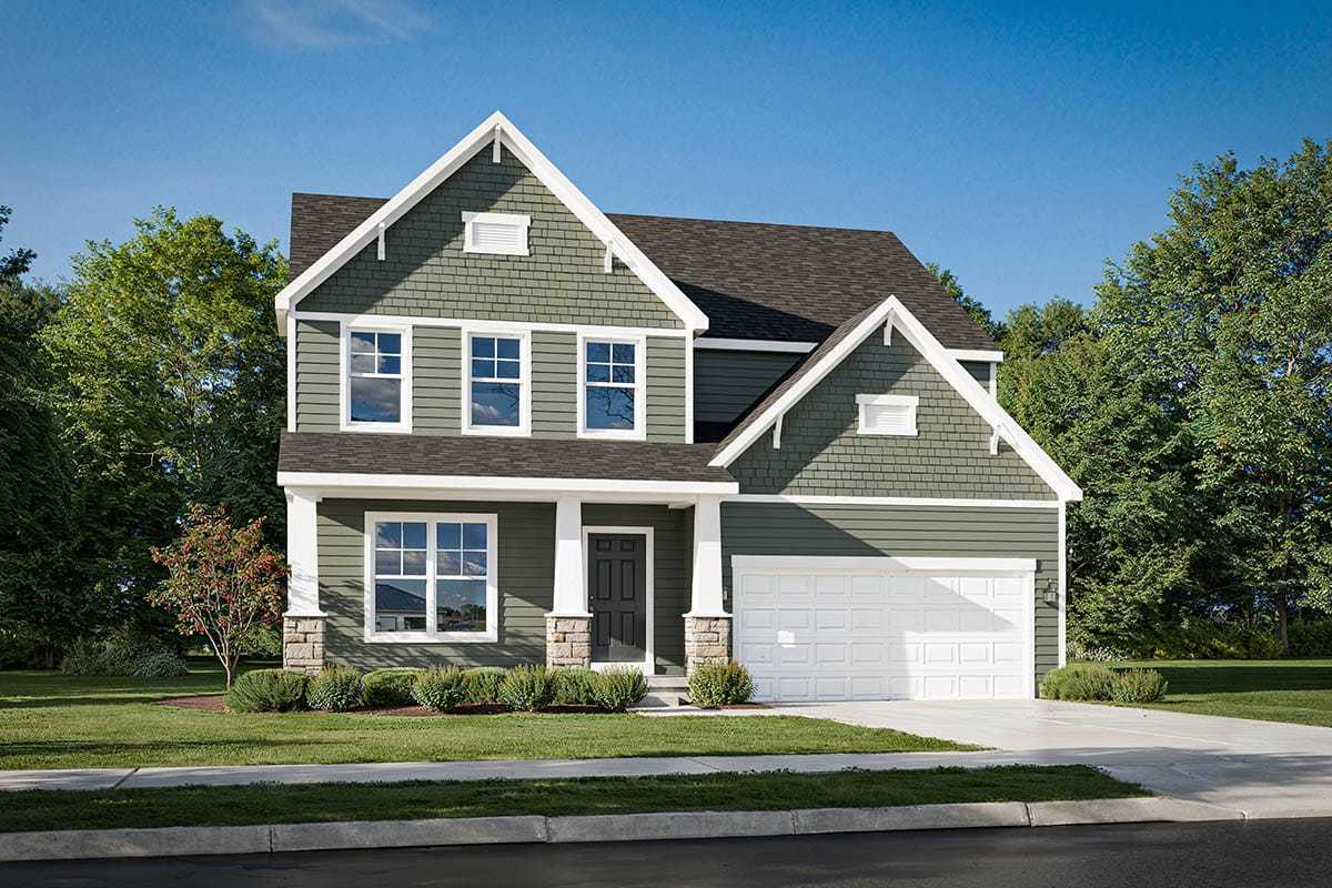 Brentwood - Ponds at Hazelton Crossing: Westerville, Ohio - Rockford Homes