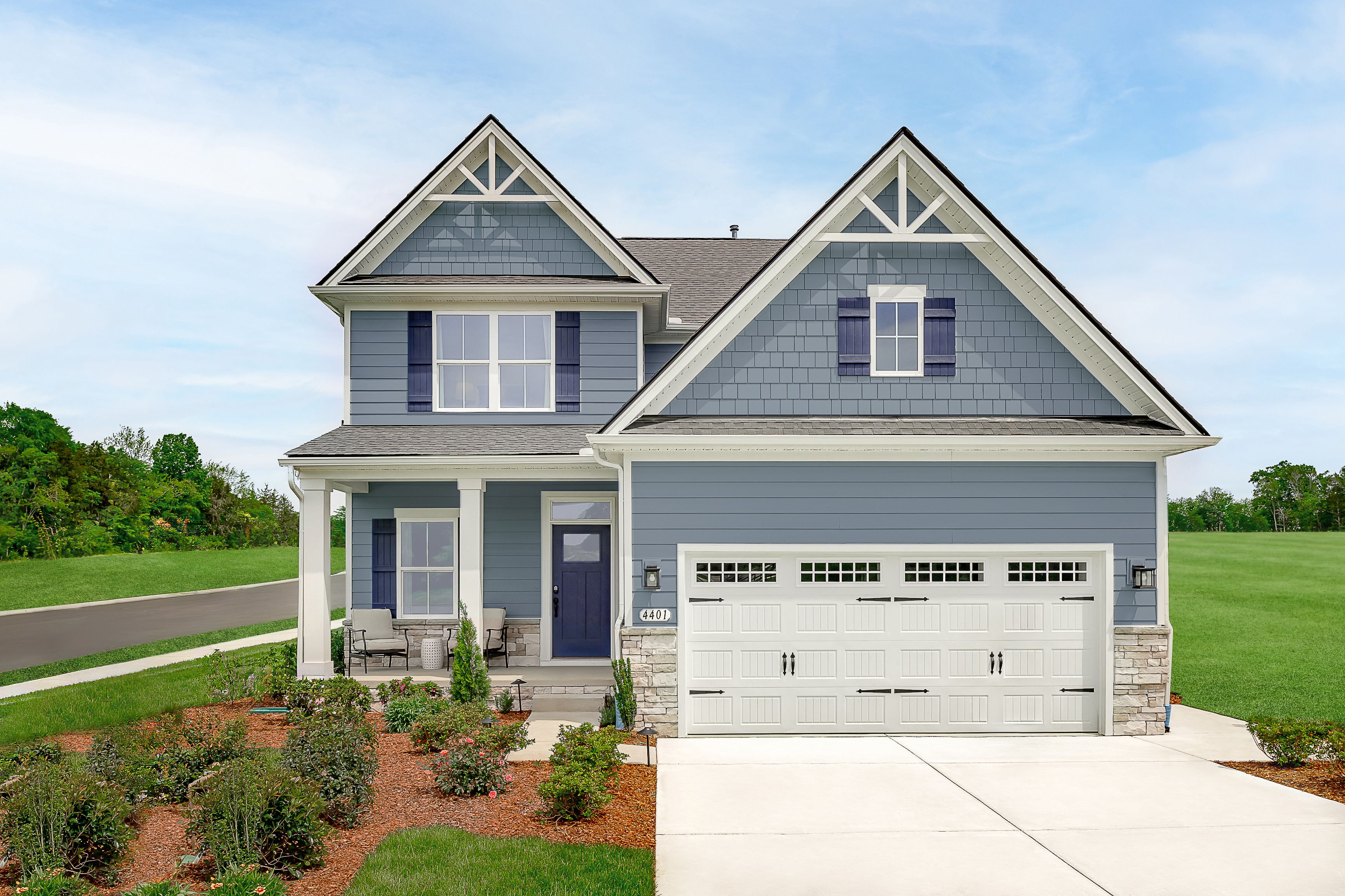 Ballenger with Finished Basement - Hillside Meadows: Fairborn, Ohio - Ryan Homes