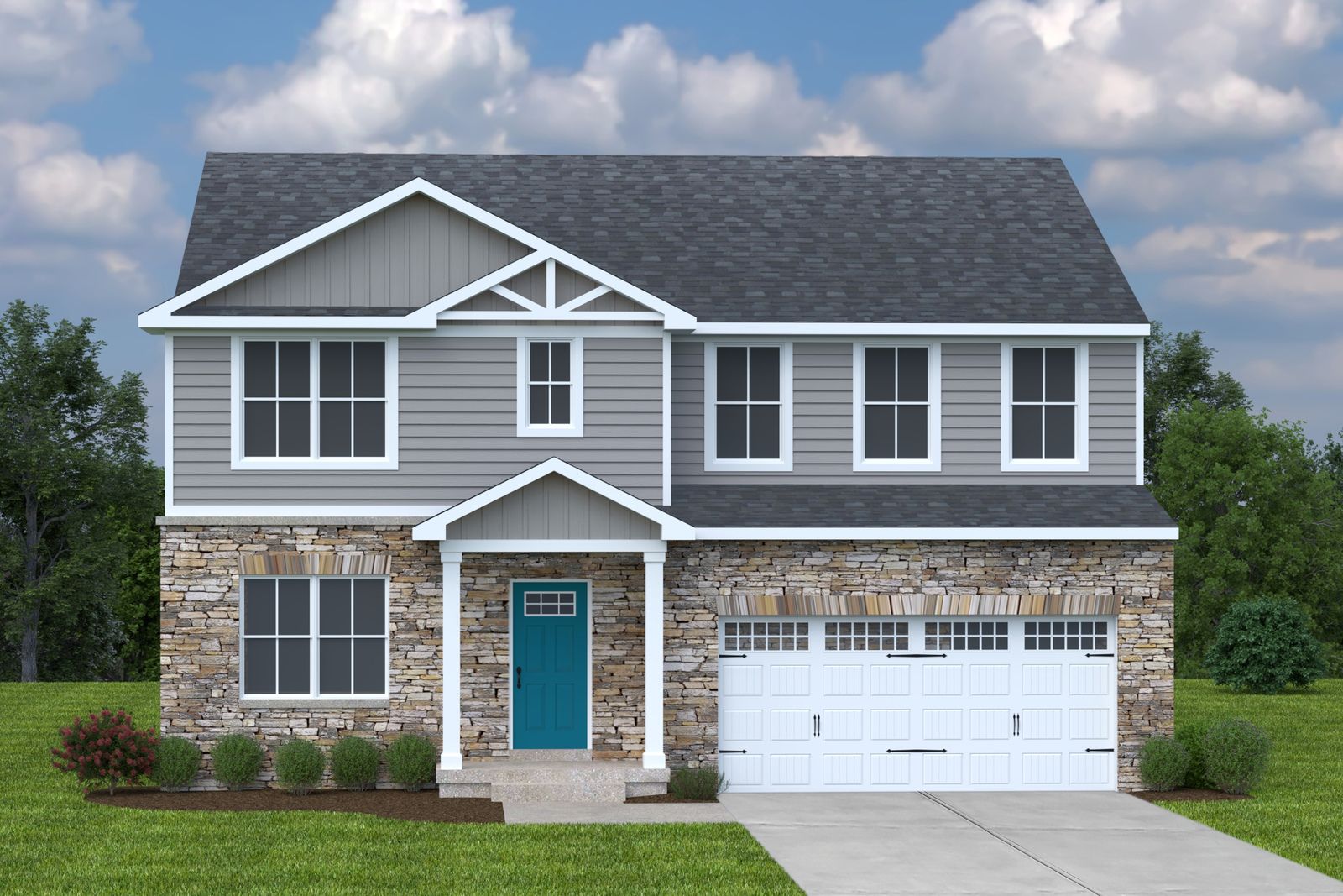 Hazel with Basement - Woodlands At Morrow: Morrow, Ohio - Ryan Homes