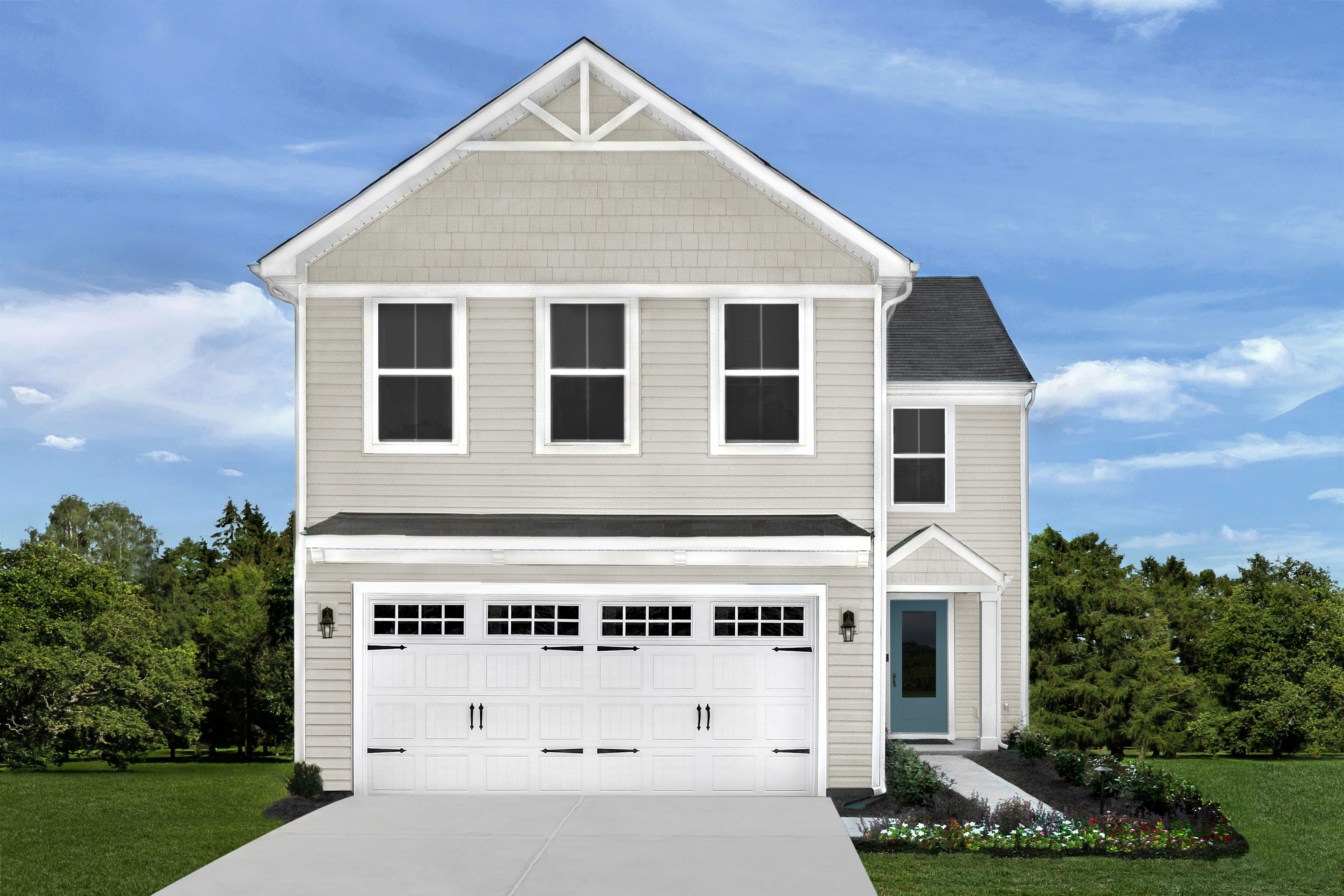 Lily w/ Rear Deck - Fieldstone West: Elyria, Ohio - Ryan Homes