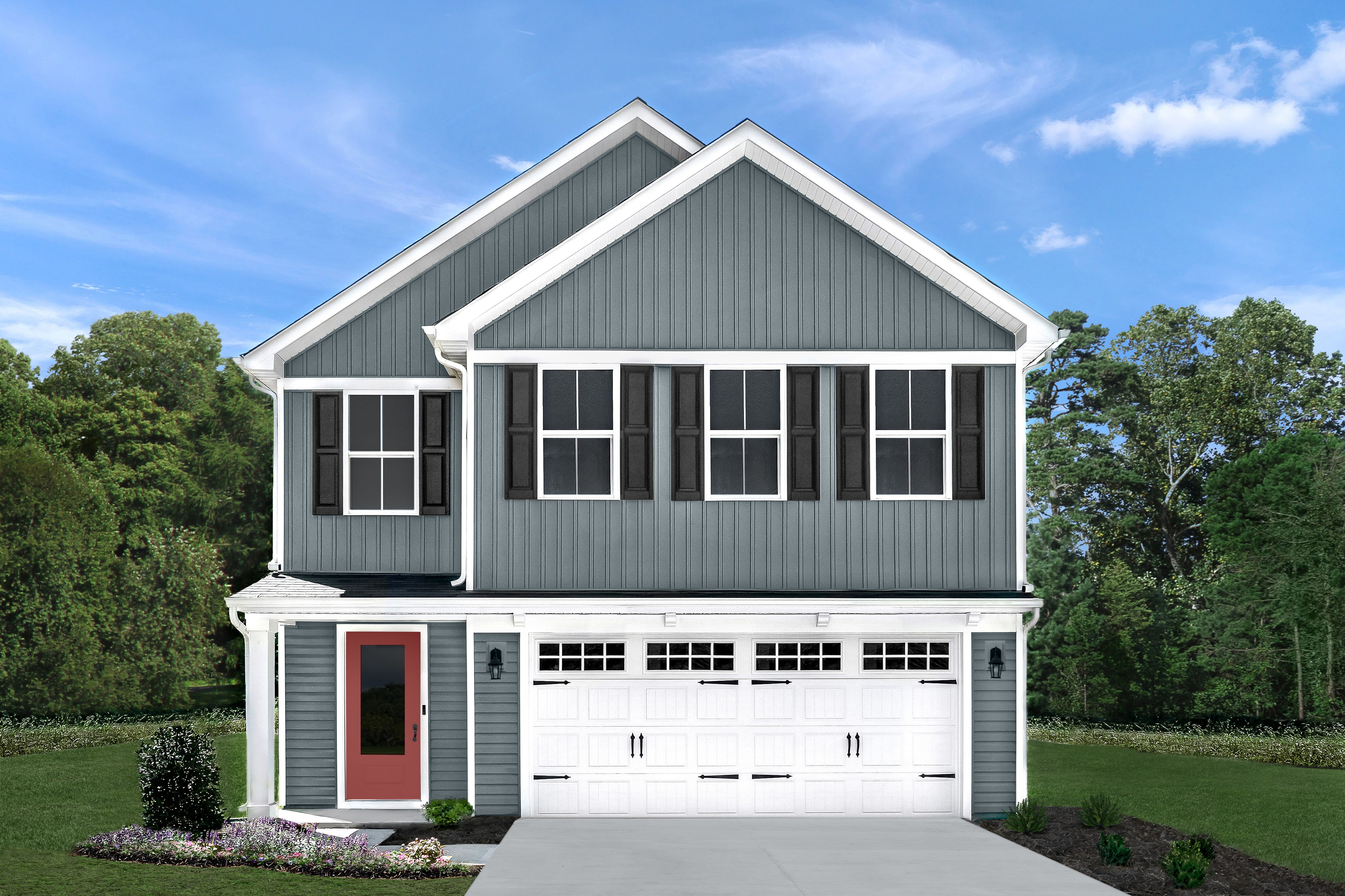 Marigold w/ Rear Deck - Fieldstone West: Elyria, Ohio - Ryan Homes
