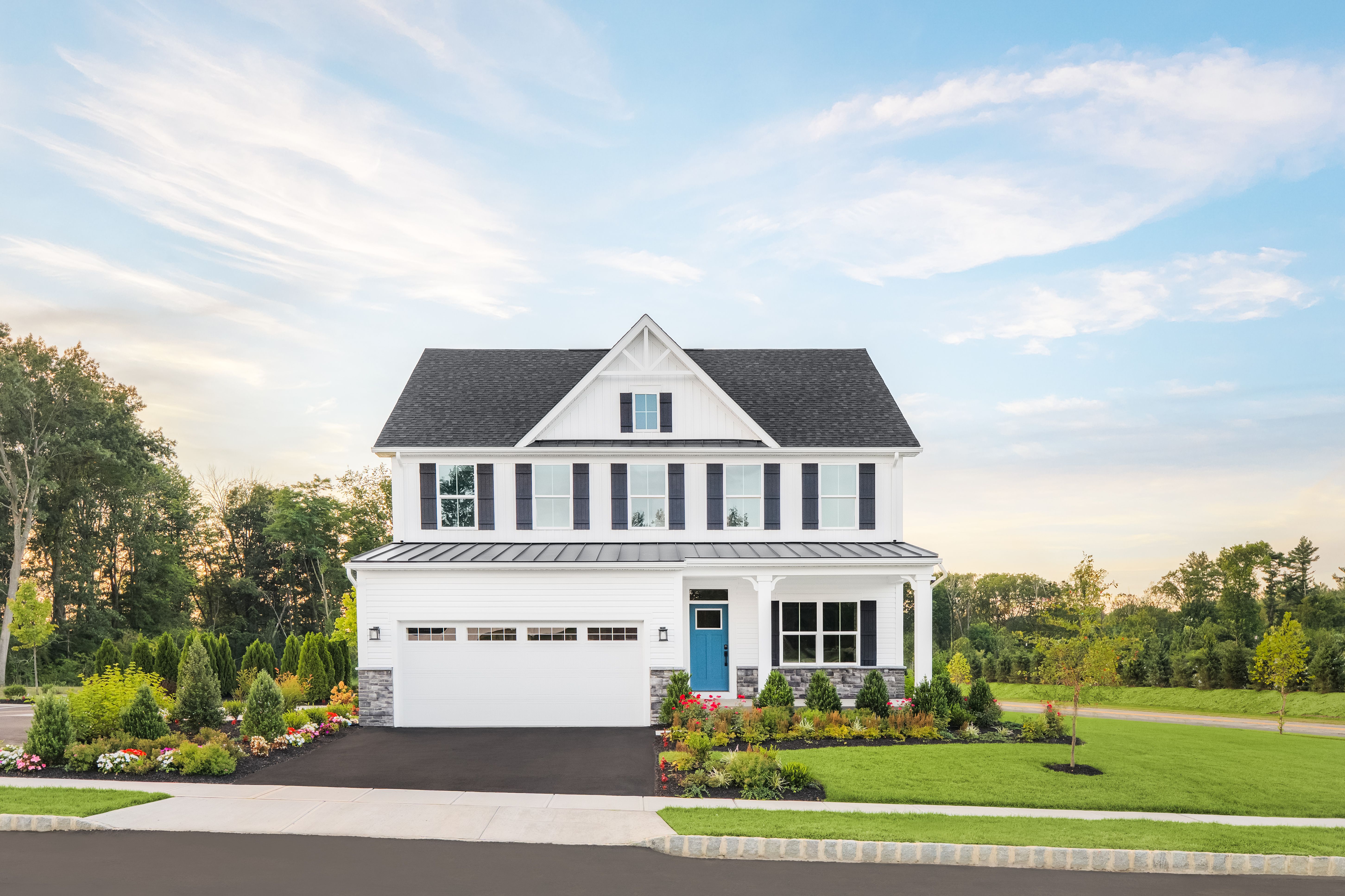 Mount Olive Grove Singles por Ryan Homes en Morris County New Jersey