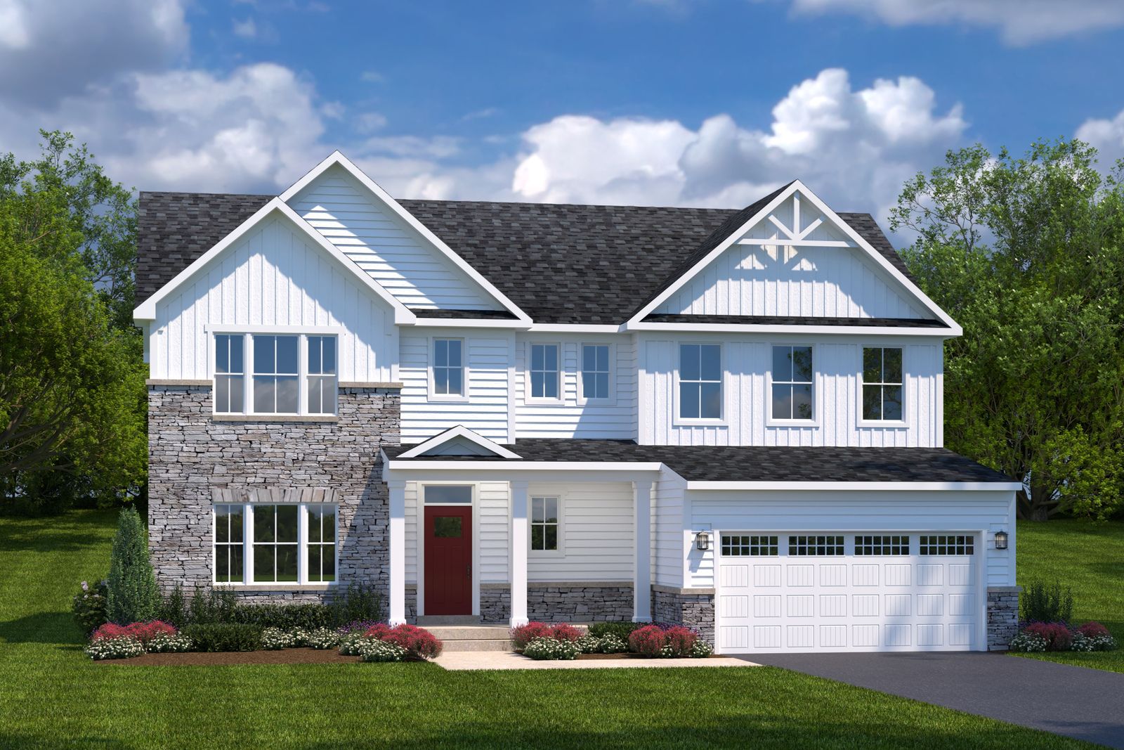 Roanoke - Thorndale Woods Singles: Downingtown, Pennsylvania - Ryan Homes