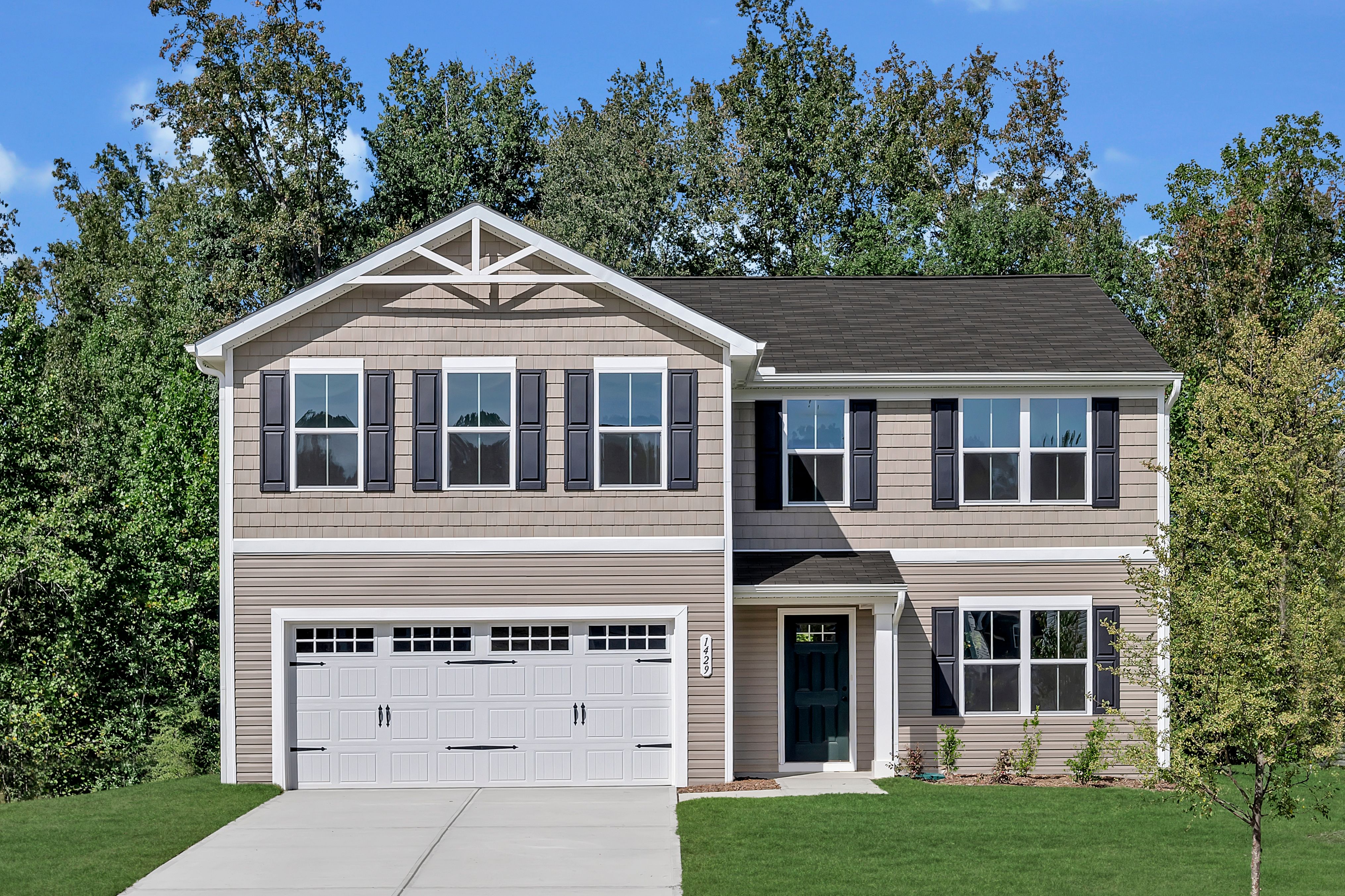 Elder with Full Basement - Barclay Woods: Goshen, Ohio - Ryan Homes