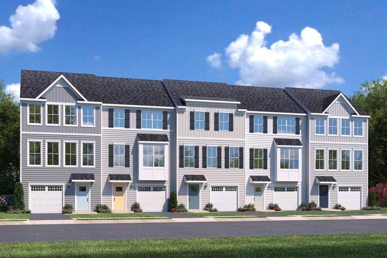 casa en French Park Townhomes por Ryan Homes