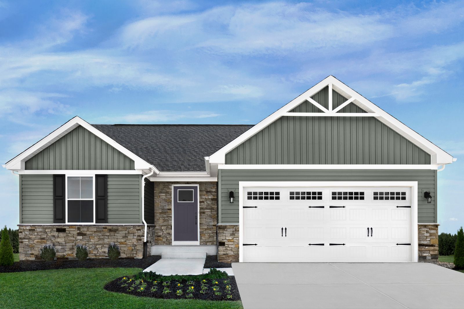 Grand Bahama with Finished Basement - Cornerstone at Prairie Ridge: Hampshire, Illinois - Ryan Homes