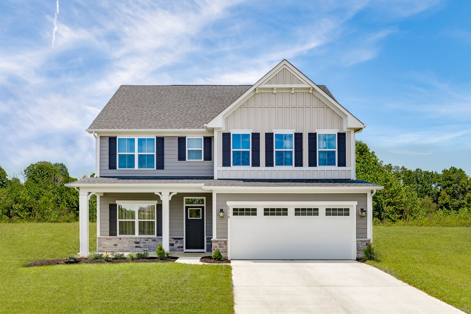 Carolina Crofts Single Family por Ryan Homes en Greenville North Carolina