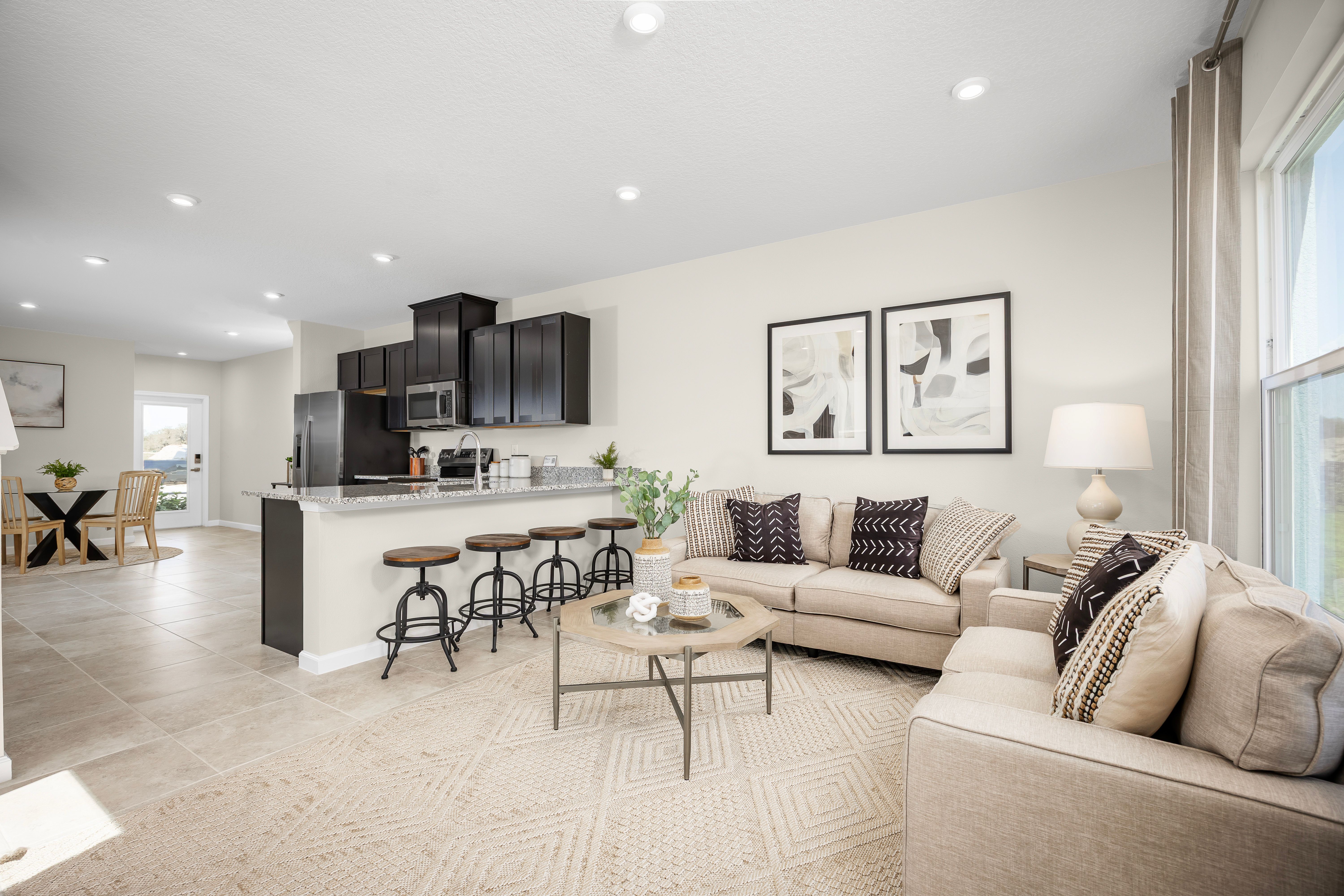 Flamingo End Home - Savannah Lakes Townhomes: Fort Pierce, Florida - Ryan Homes