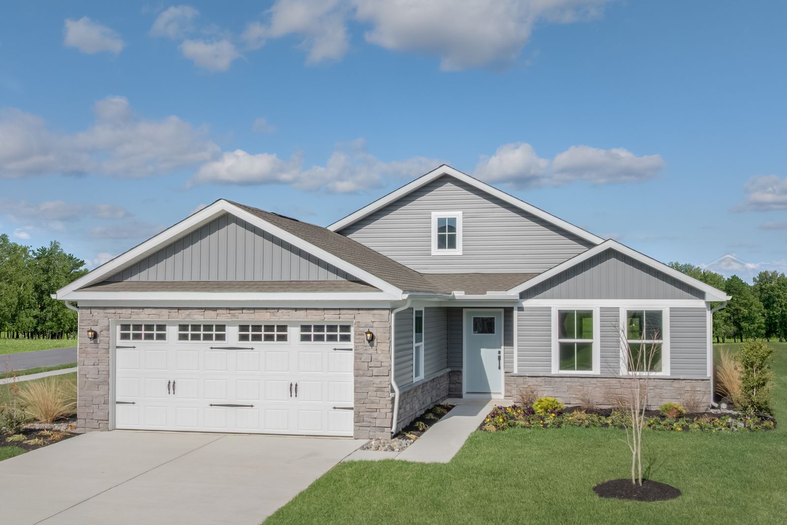 Dominica Spring with Finished Basement - Azalea Woods: Georgetown, Delaware - Ryan Homes