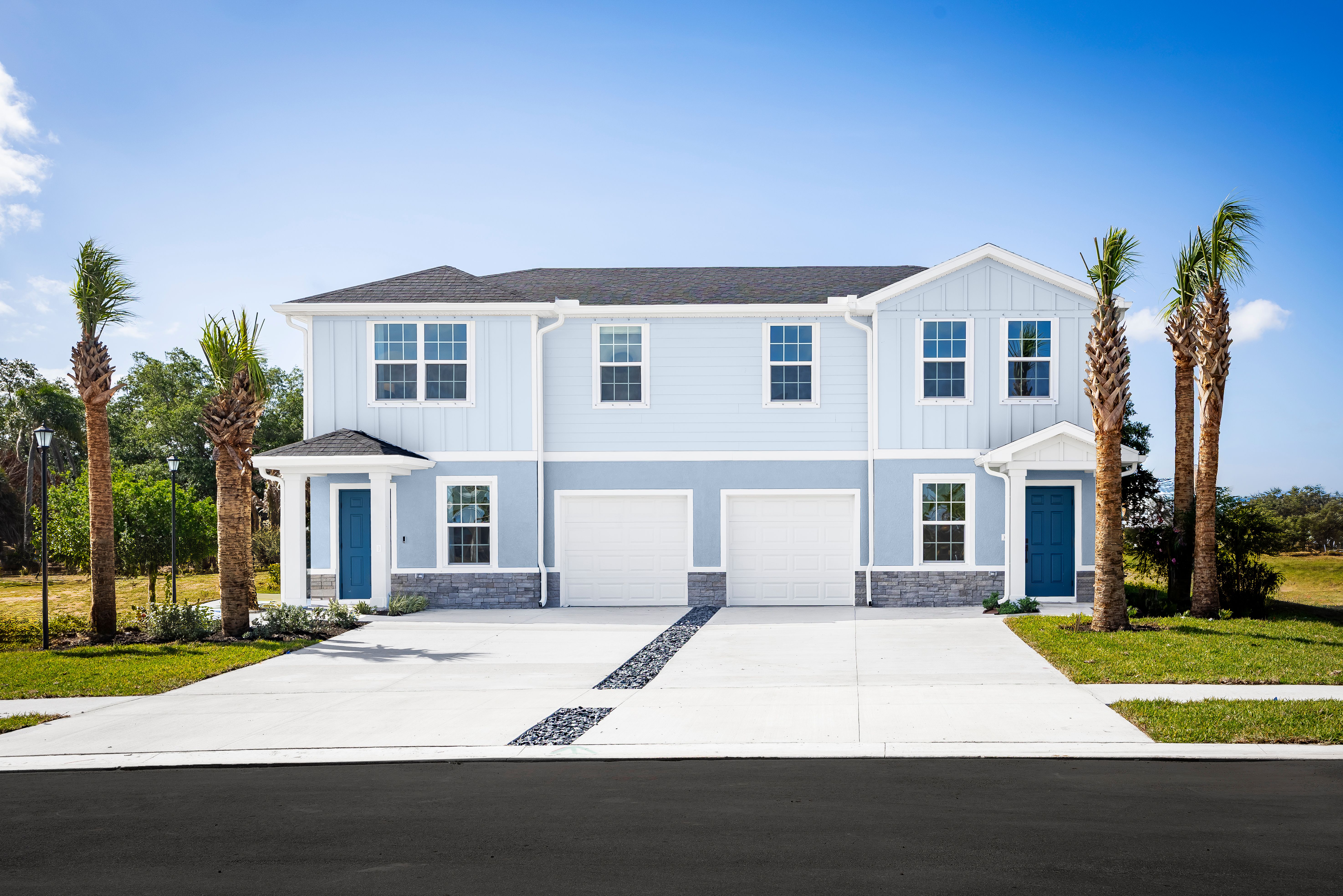 Neptune End Villa - Savannah Lakes Paired Villas: Fort Pierce, Florida - Ryan Homes