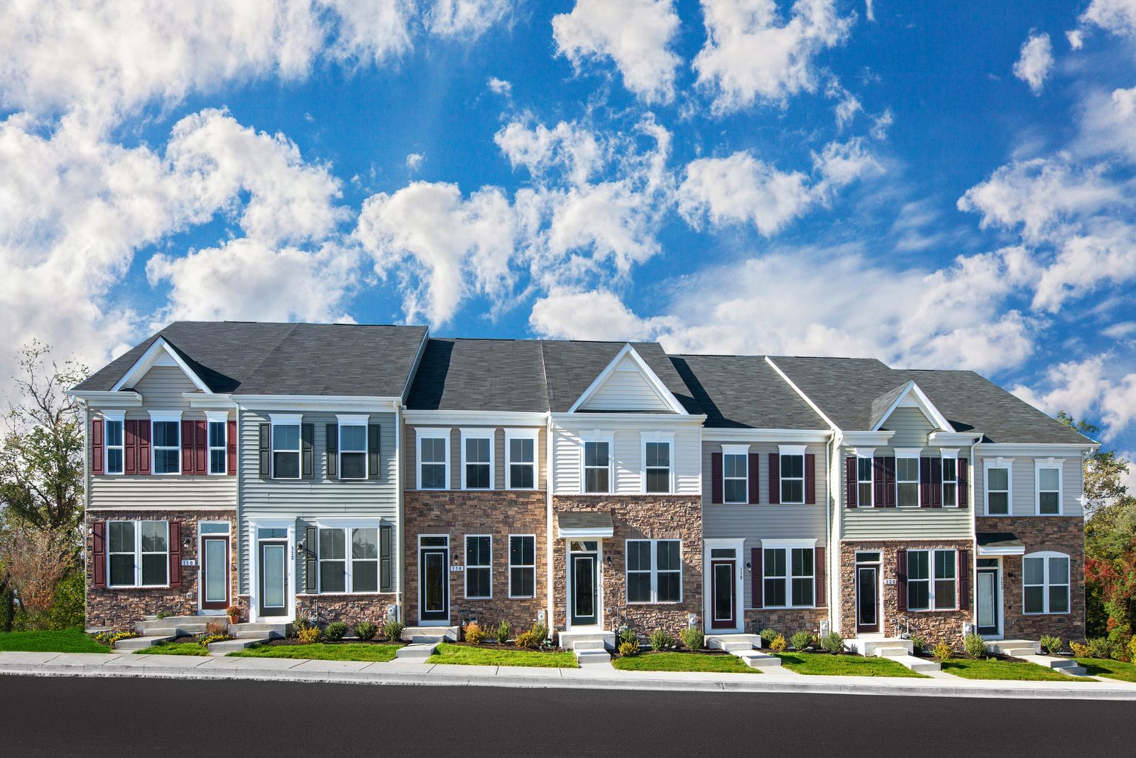 Cedar Hill Townhomes por Ryan Homes en Baltimore Maryland