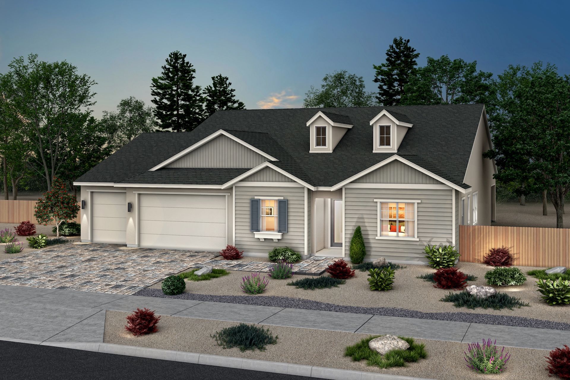 Plan 3, American - Shadow Hills: Sparks, Nevada - Ryder Homes