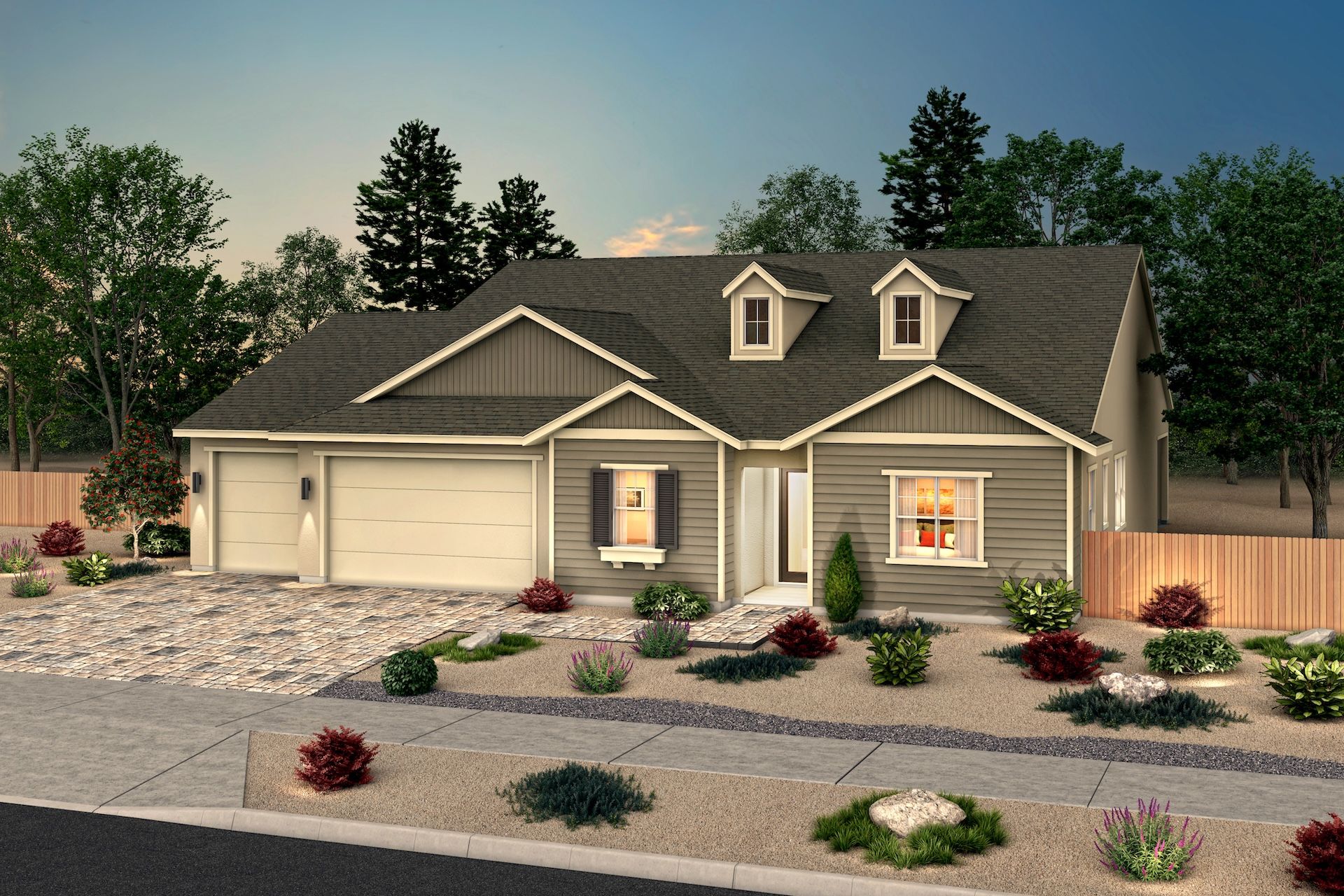 Plan 3, American - Shadow Hills: Sparks, Nevada - Ryder Homes