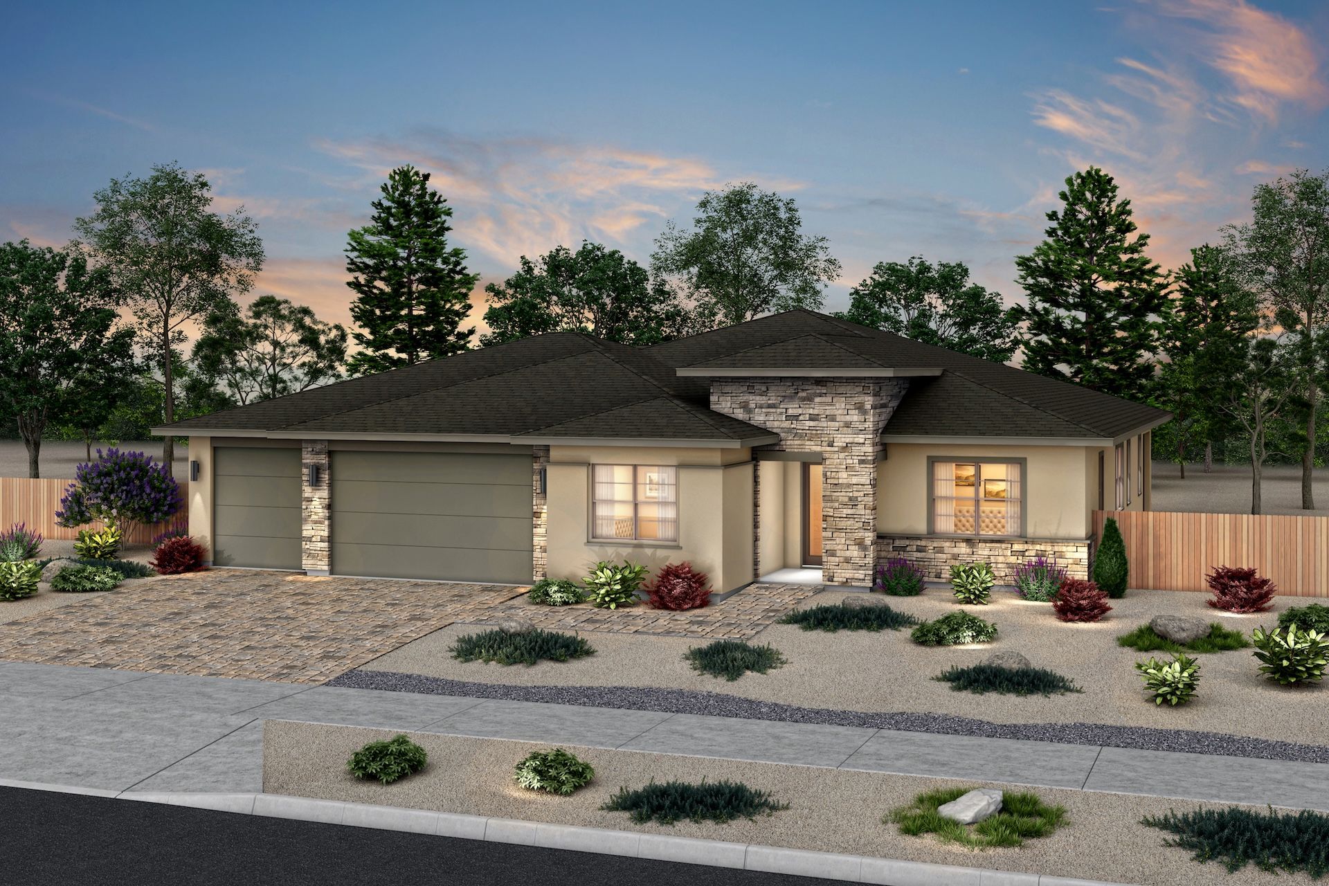 Plan 1, Desert - Shadow Hills: Sparks, Nevada - Ryder Homes