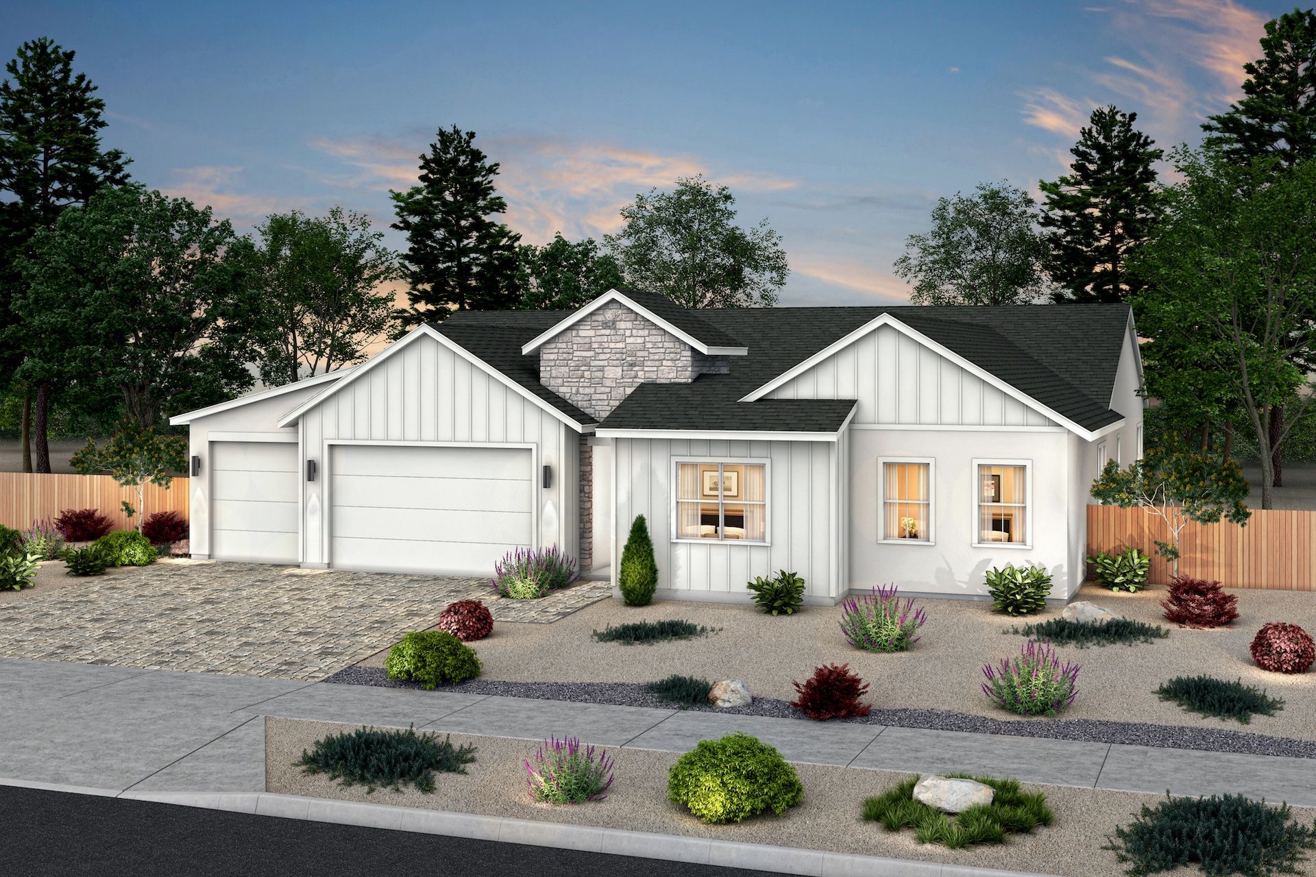 Plan 4, Farmhouse - Shadow Hills: Sparks, Nevada - Ryder Homes