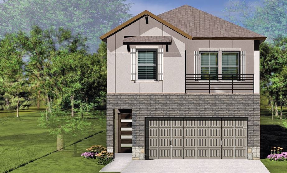 Eagle Landing por Saratoga Homes en Houston Texas