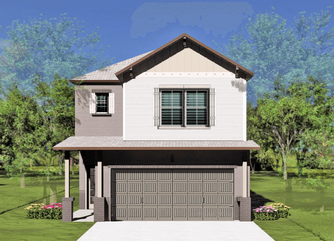 Aldine Pines por Saratoga Homes en Houston Texas