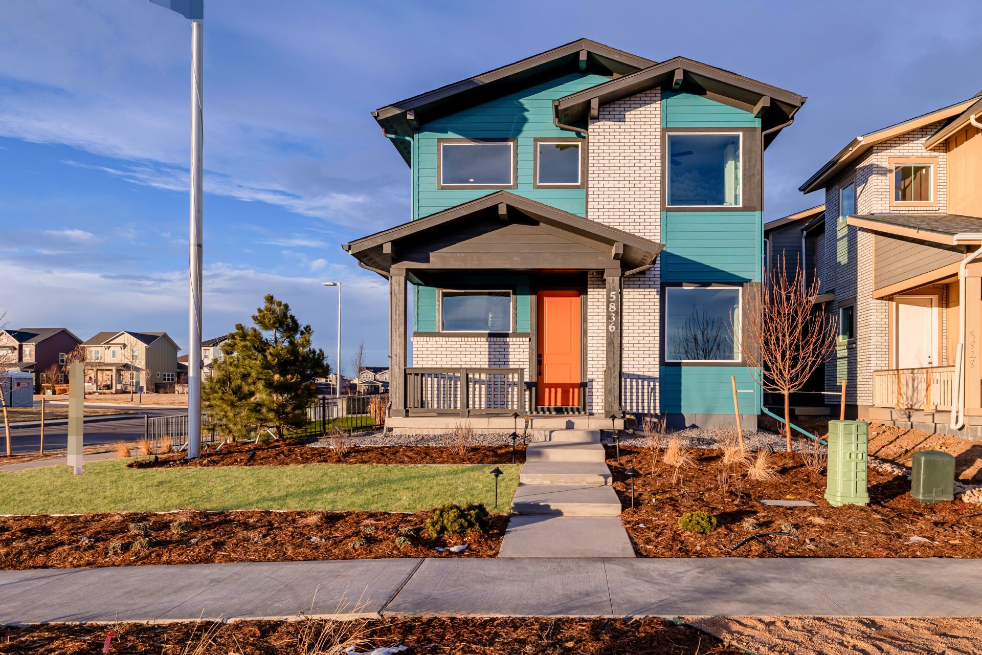 casa en Painted Prairie por McStain Neighborhoods