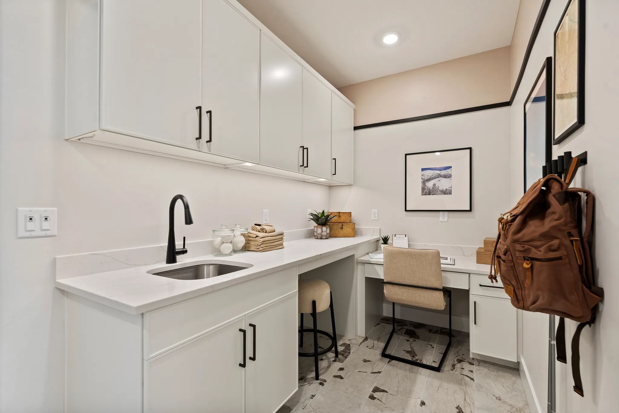 Connect Model Laundry Room / Smart Space