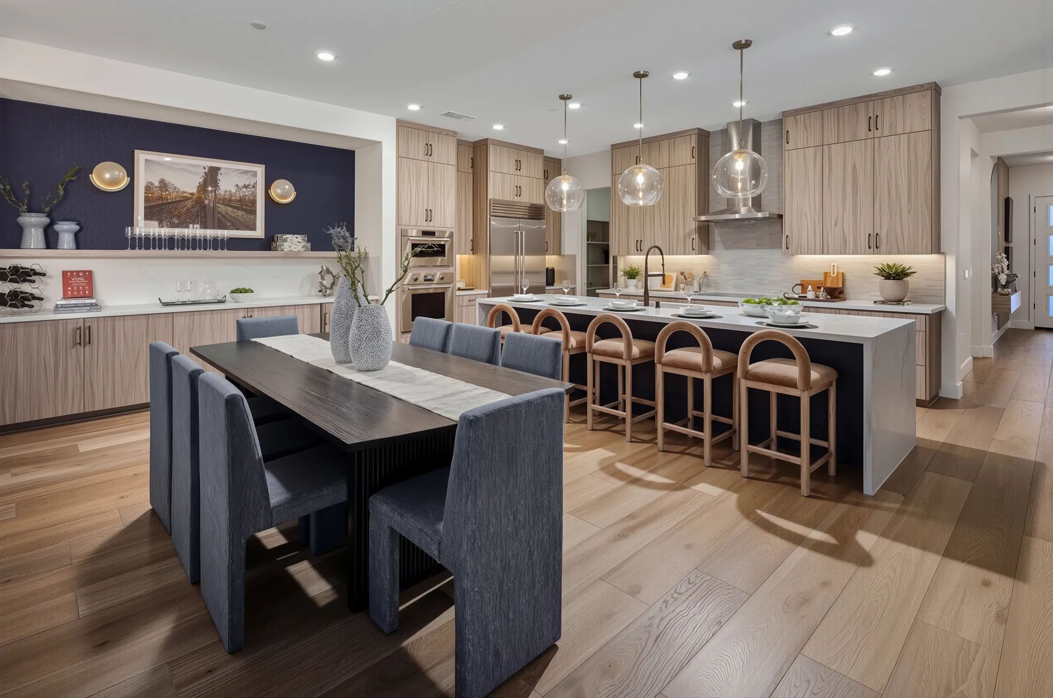 Dining & Kitchen of the Starion Model at San Juan