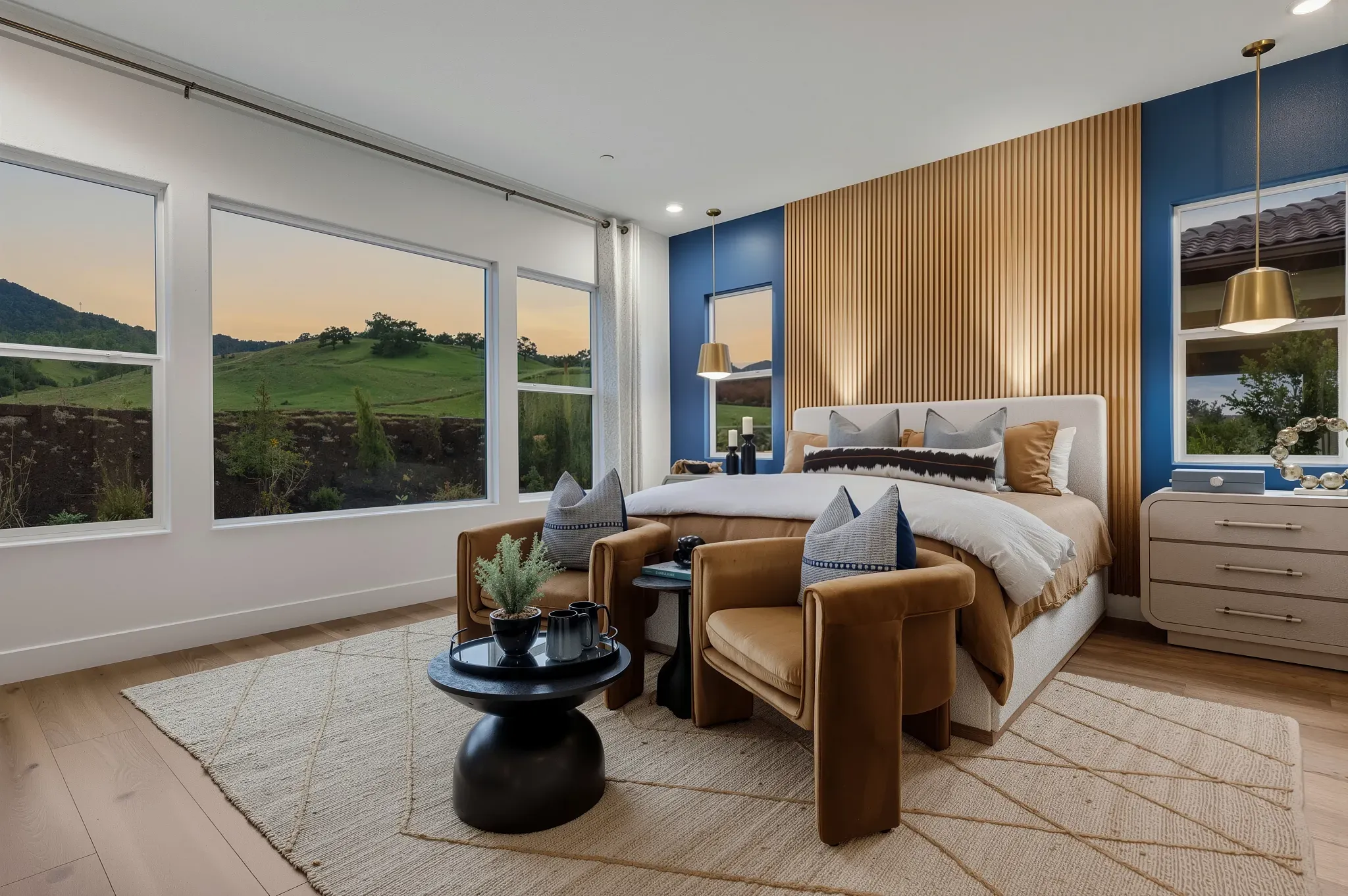 Primary Bedroom of the Starion Model at San Juan O