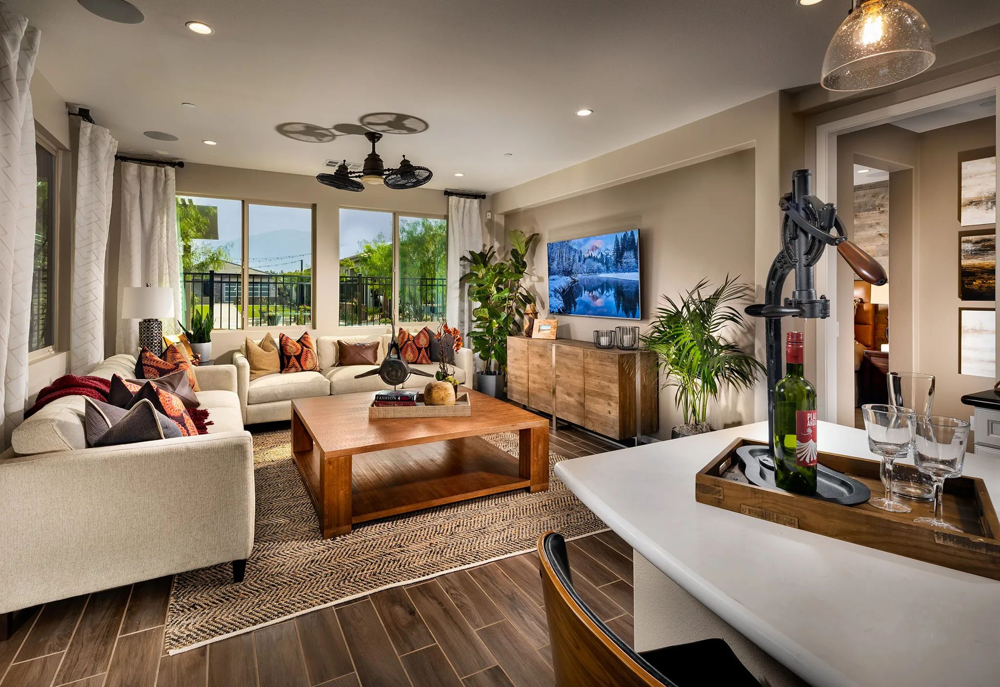 Great Room at Trilogy at the Polo Club