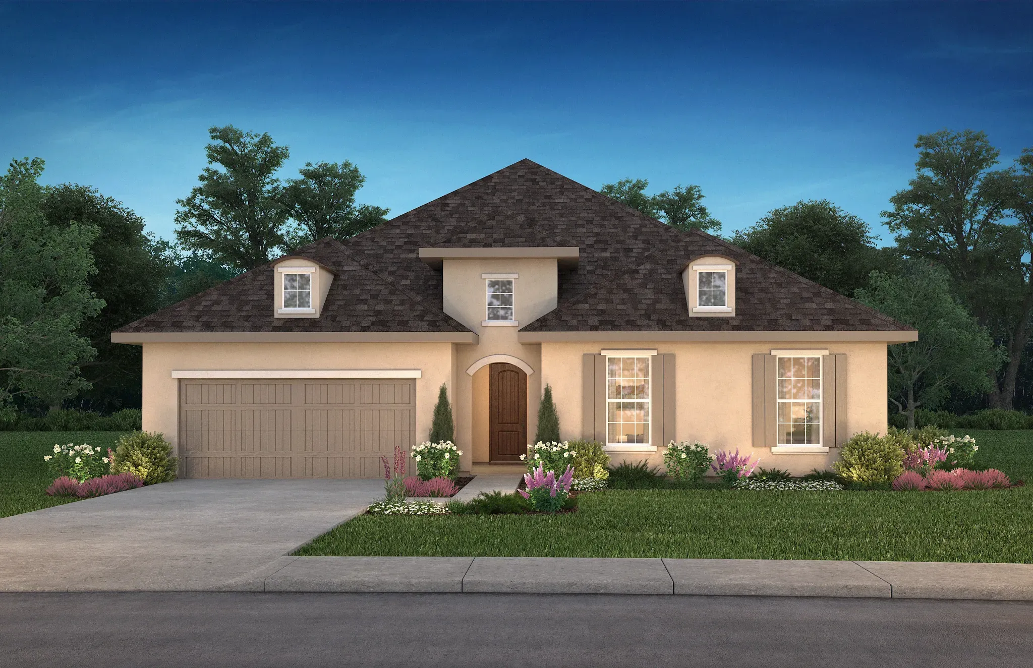 Wildtree 60 por Shea Homes en Houston Texas
