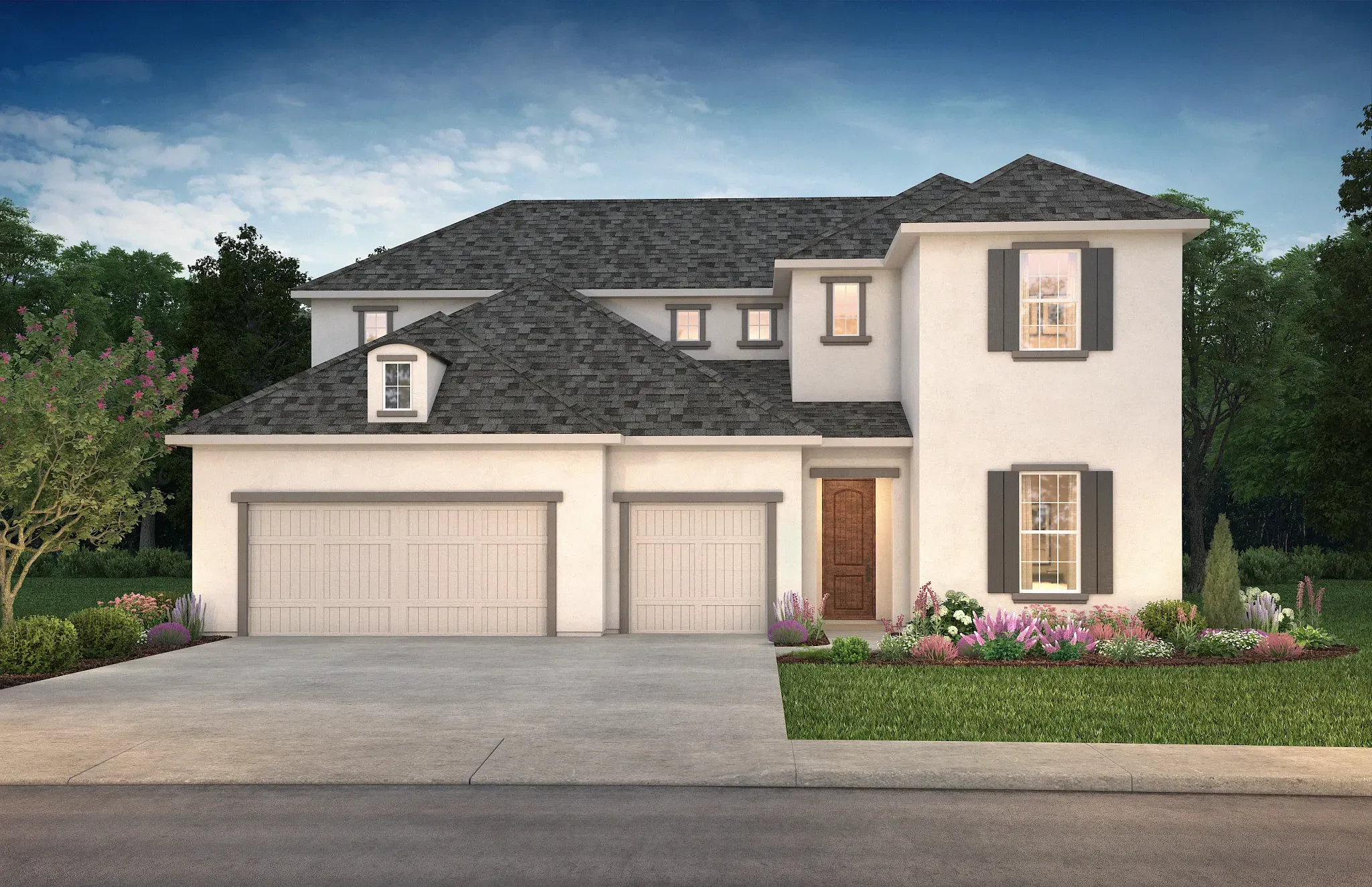 Evergreen 60 por Shea Homes en Houston Texas
