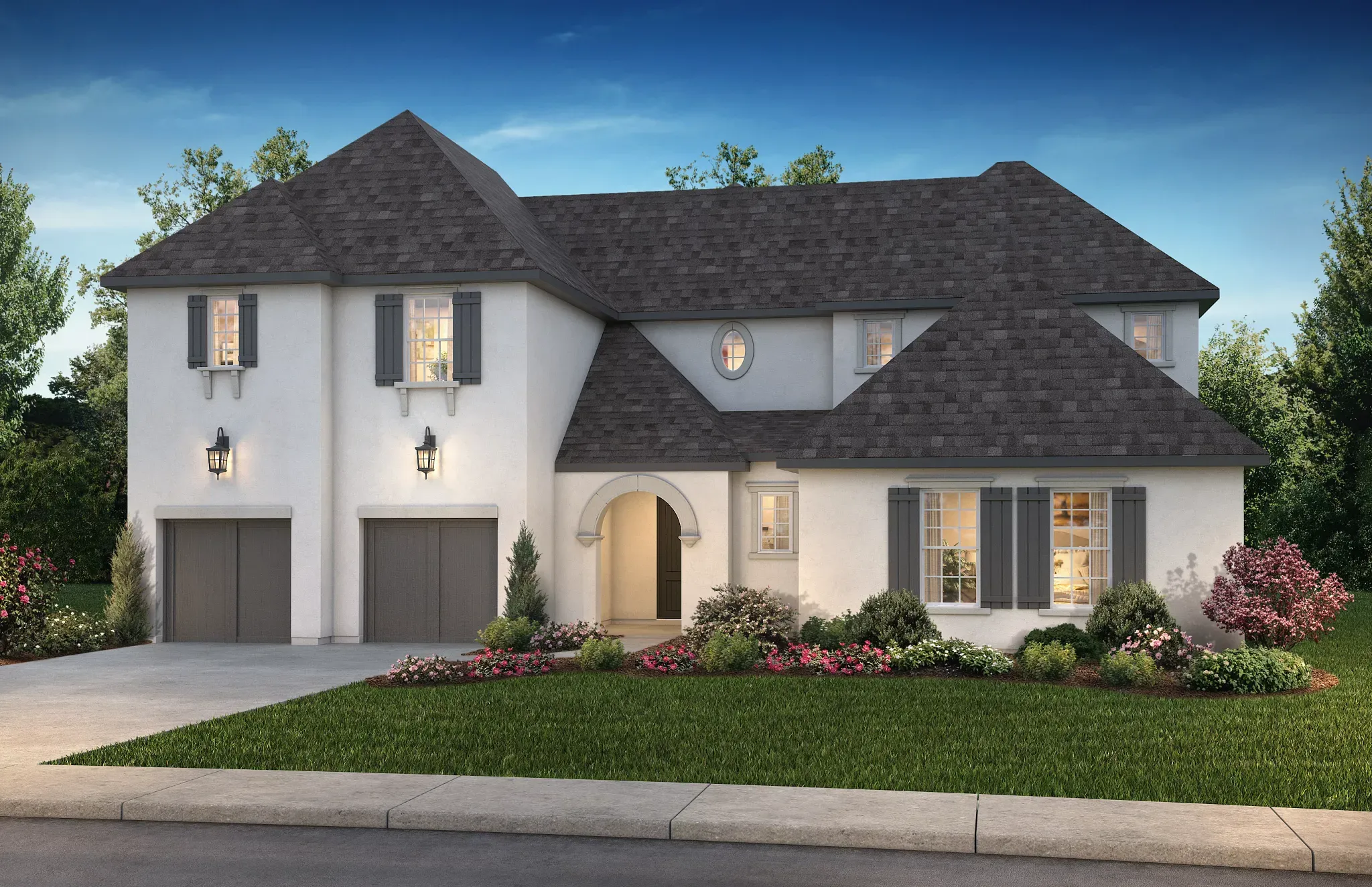Evergreen 70 por Shea Homes en Houston Texas