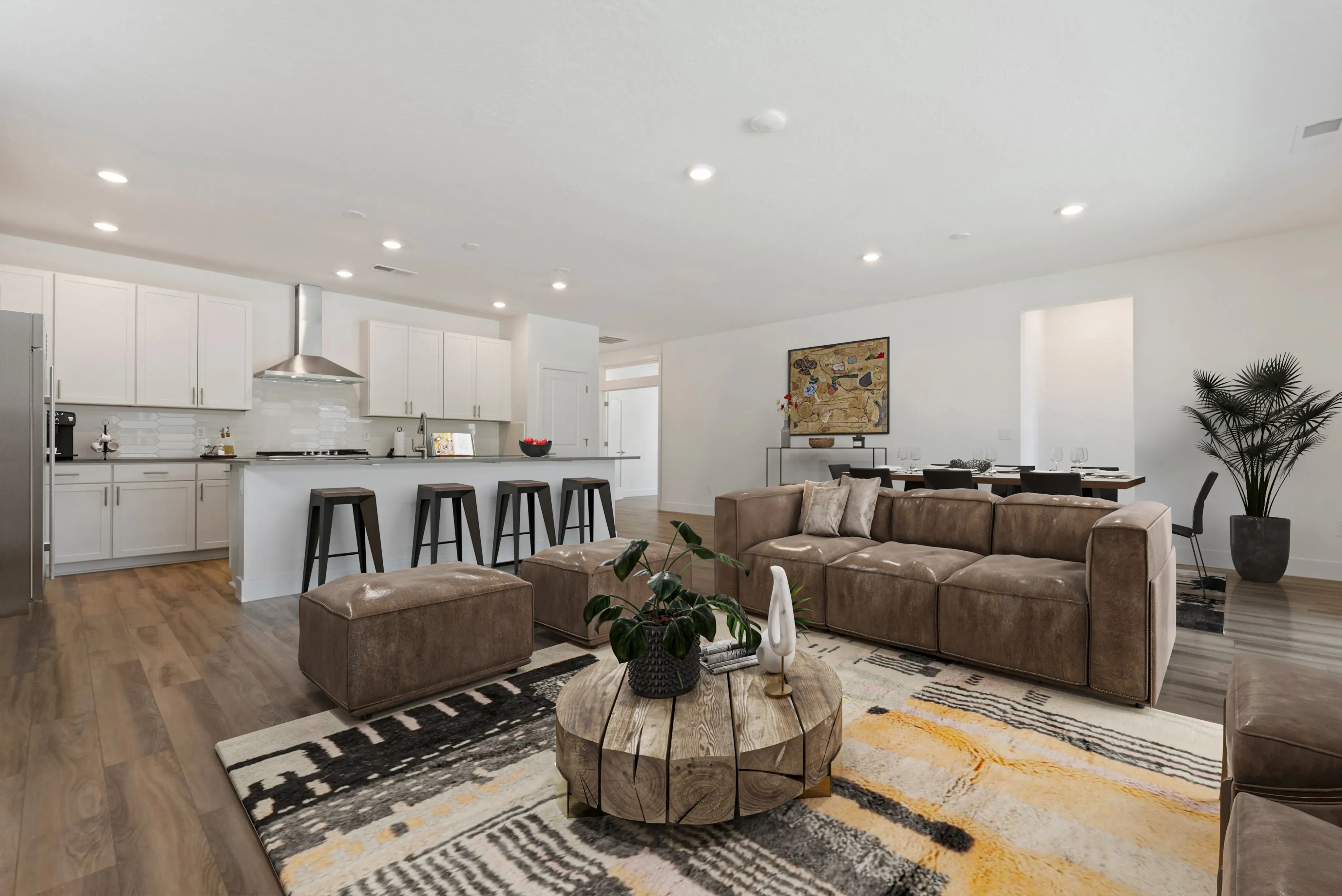 Virtually Staged Great Room