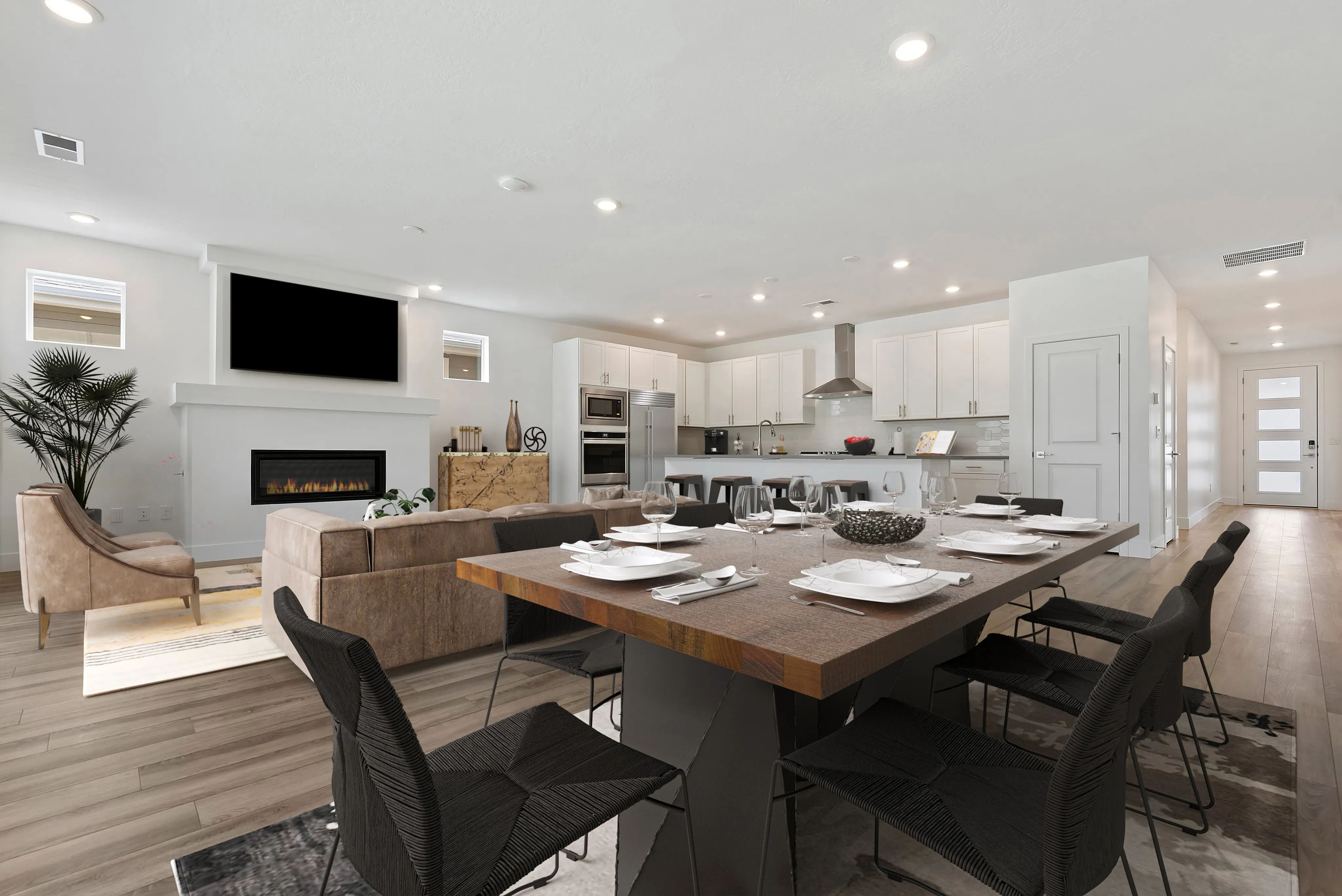 Virtually Staged Great Room