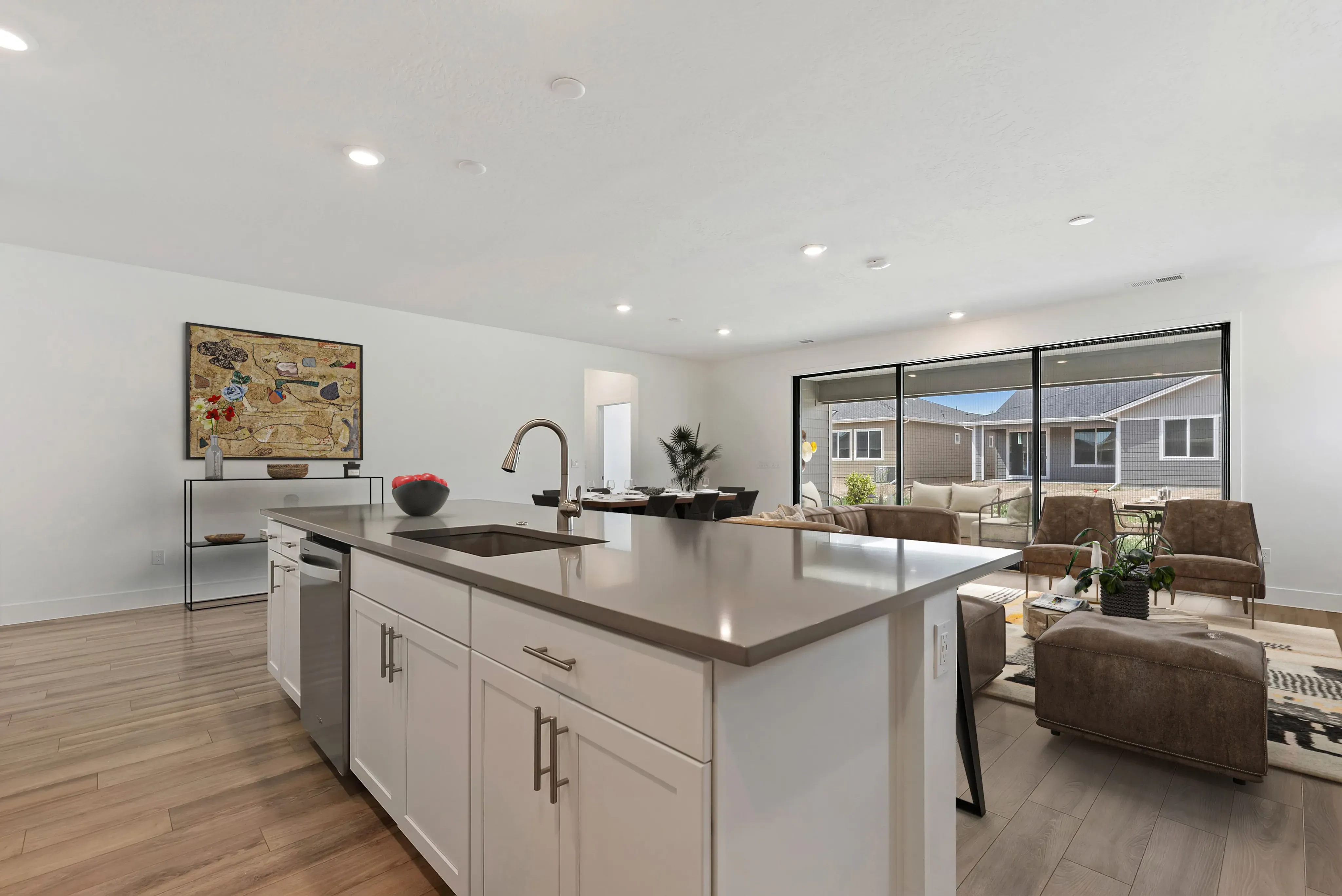 Virtually Staged Kitchen