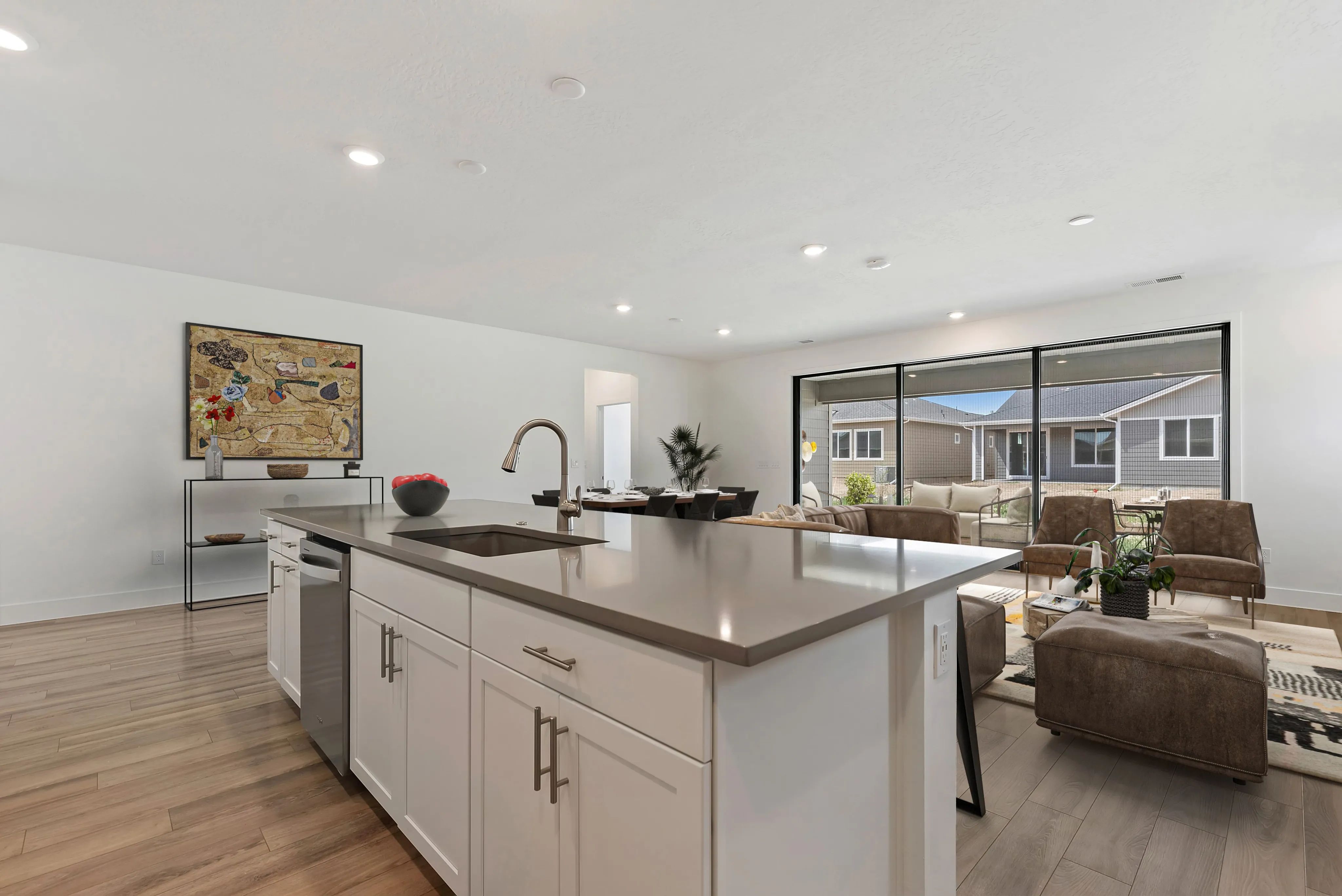 Virtually Staged Kitchen