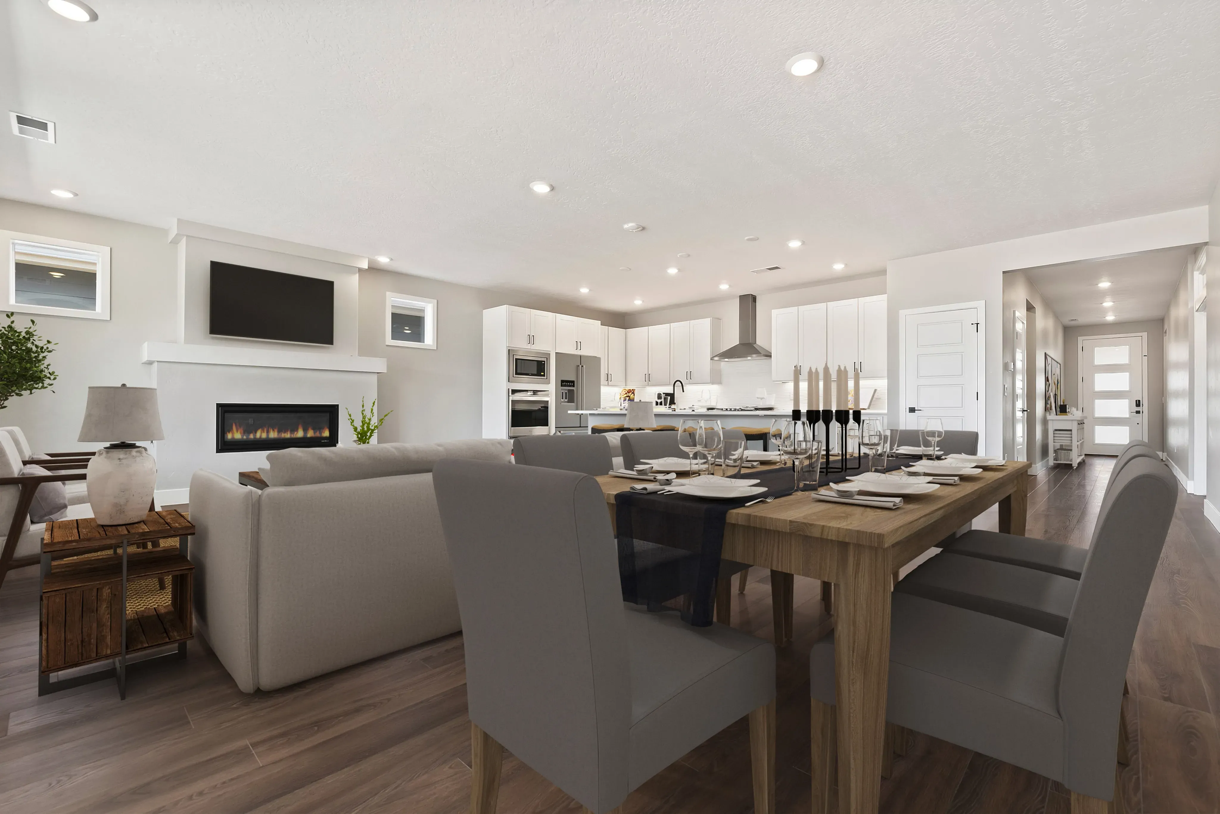 Virtually Staged Great Room