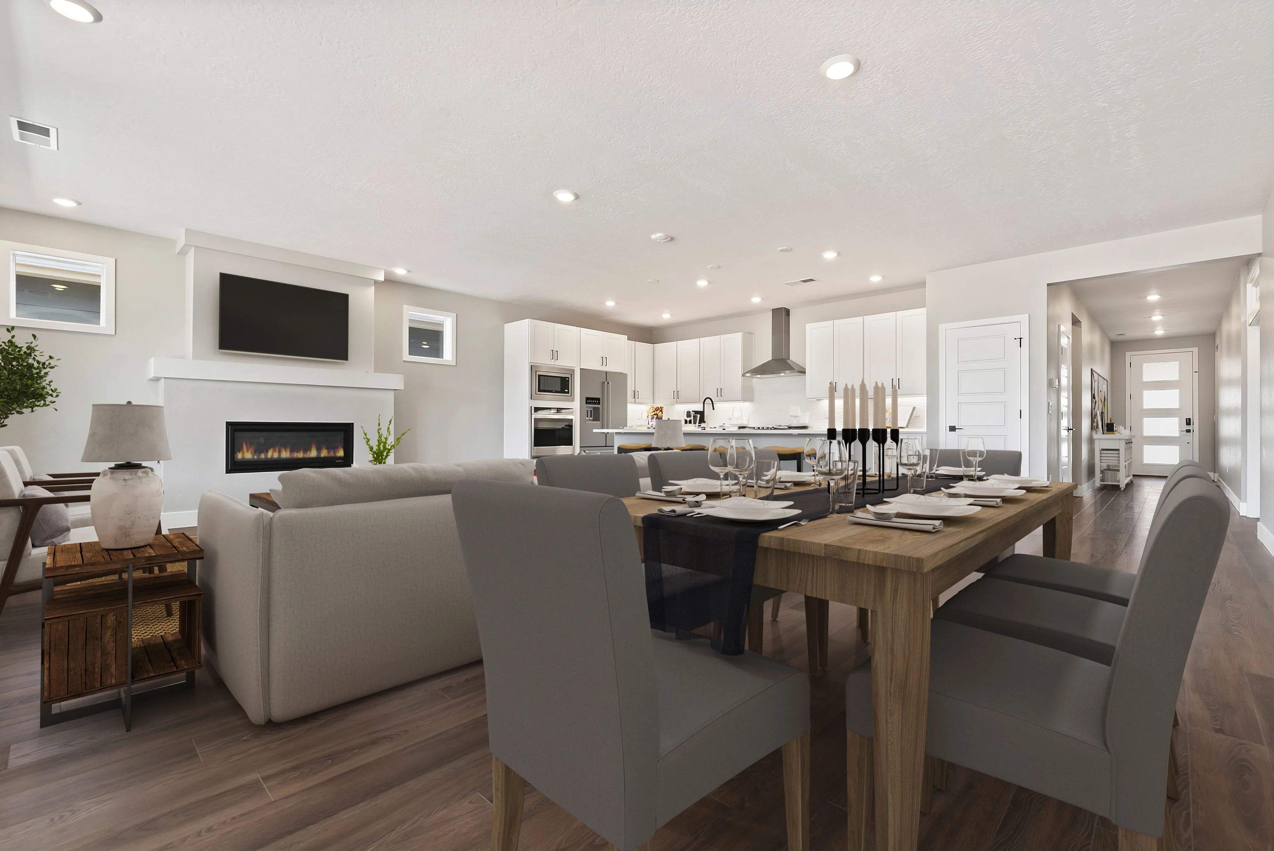 Virtually Staged Great Room