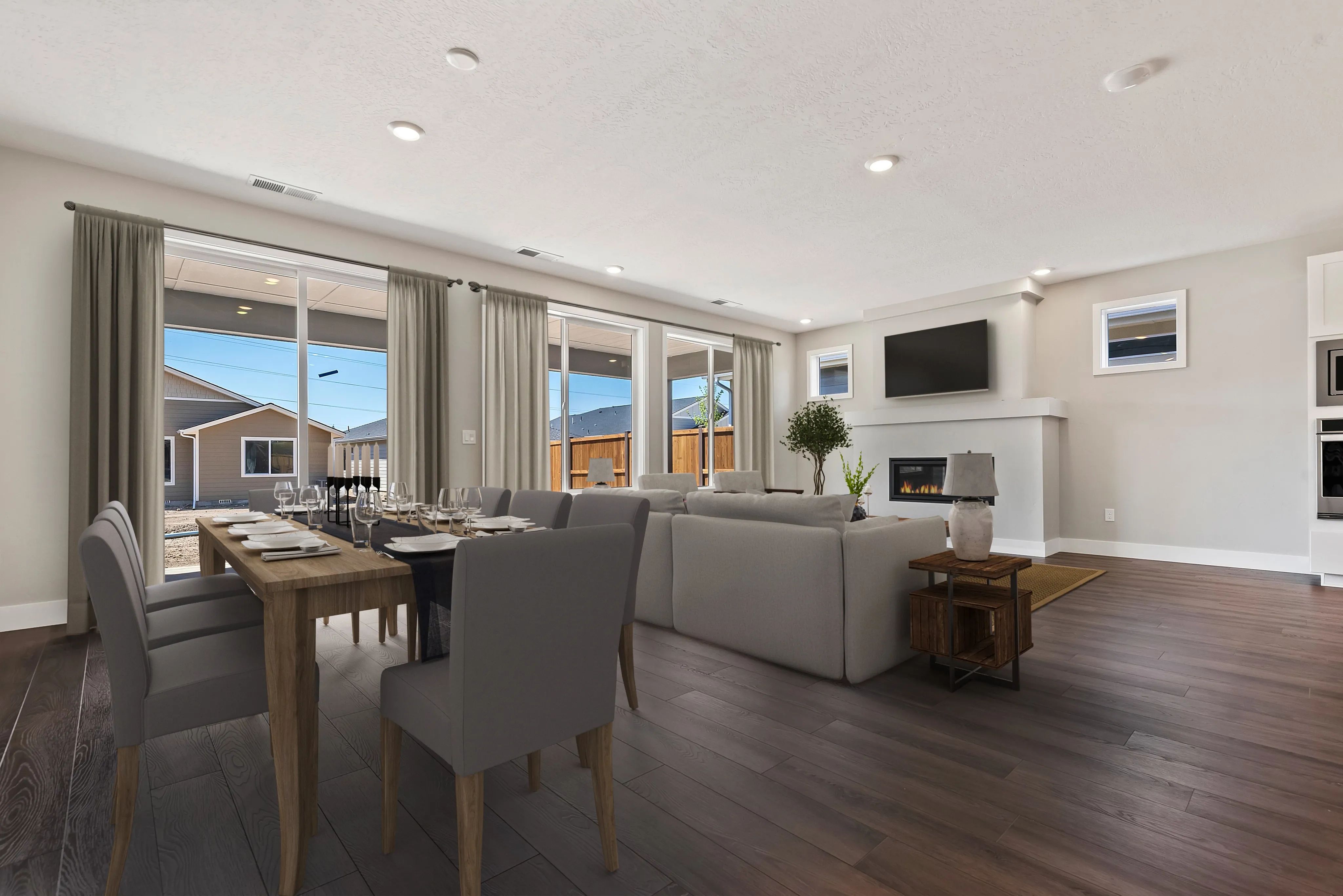 Virtually Staged Great Room