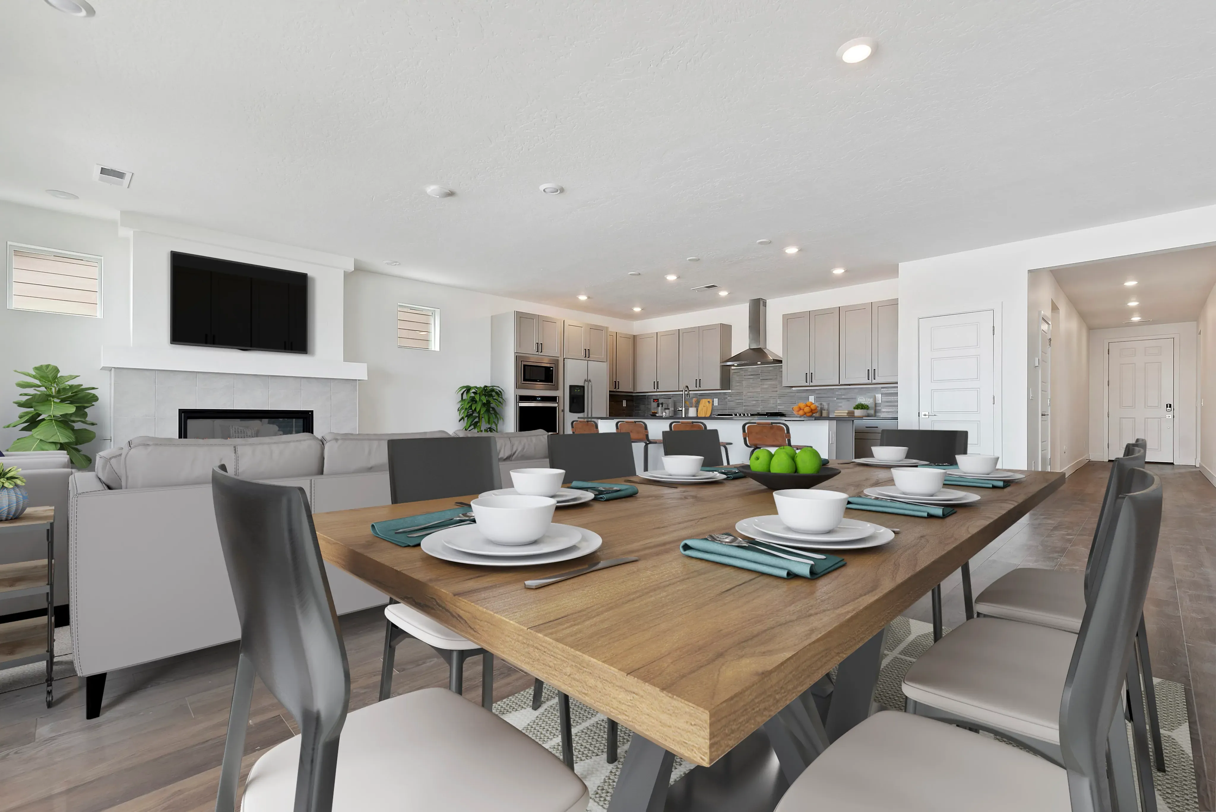Virtually Staged Dining
