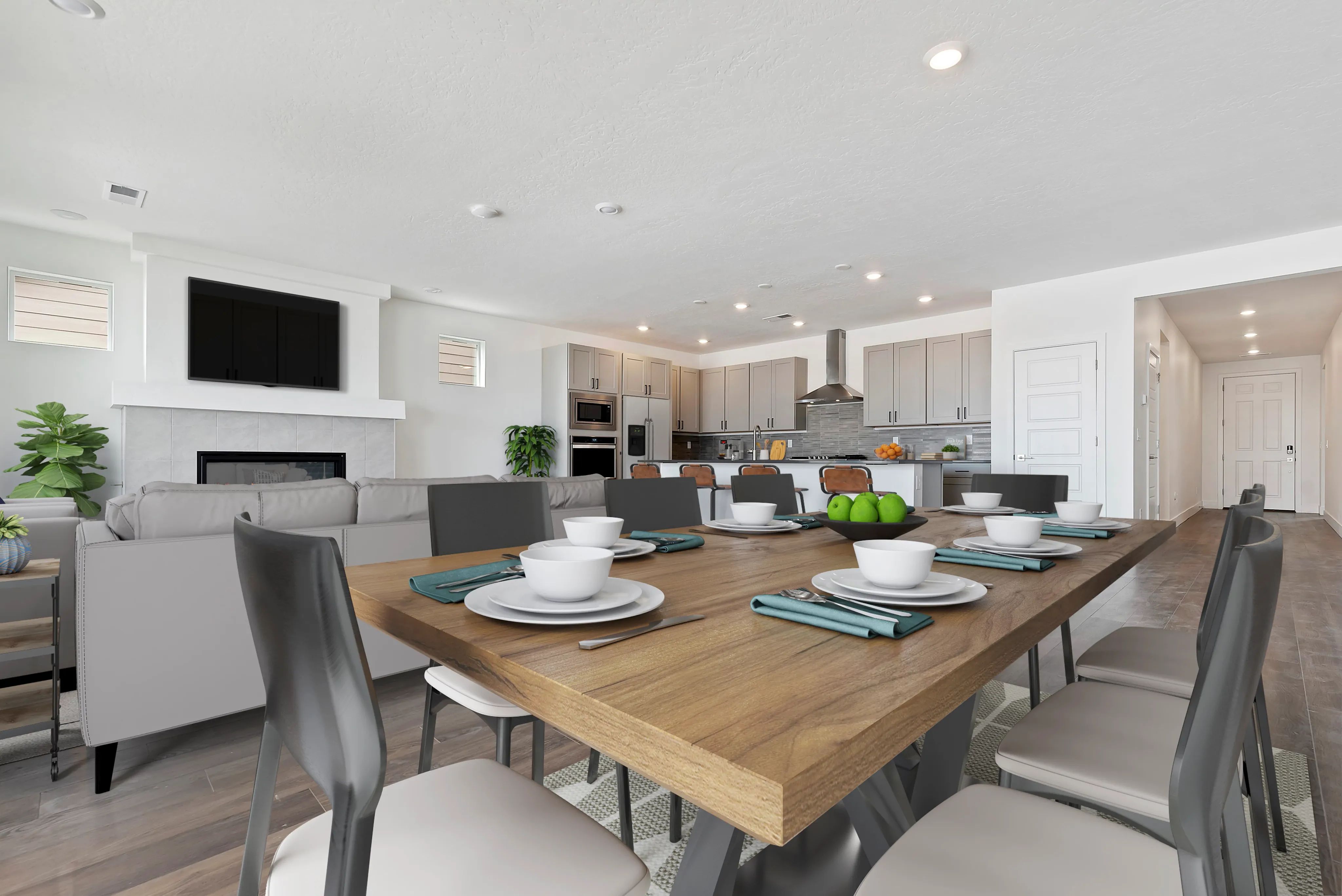 Virtually Staged Dining