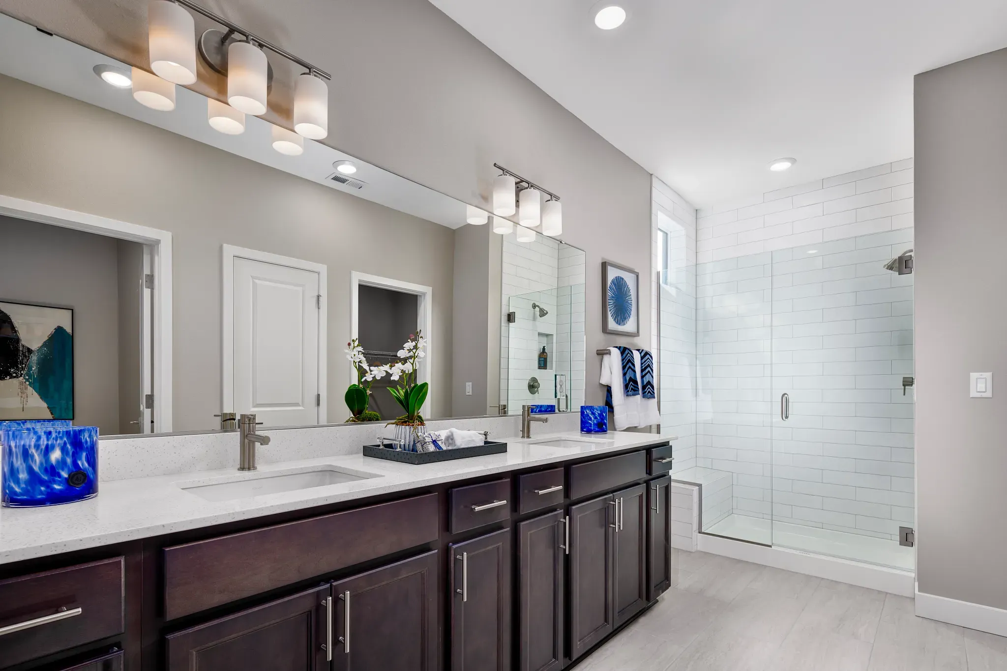 Verterra Model Home Primary Bath