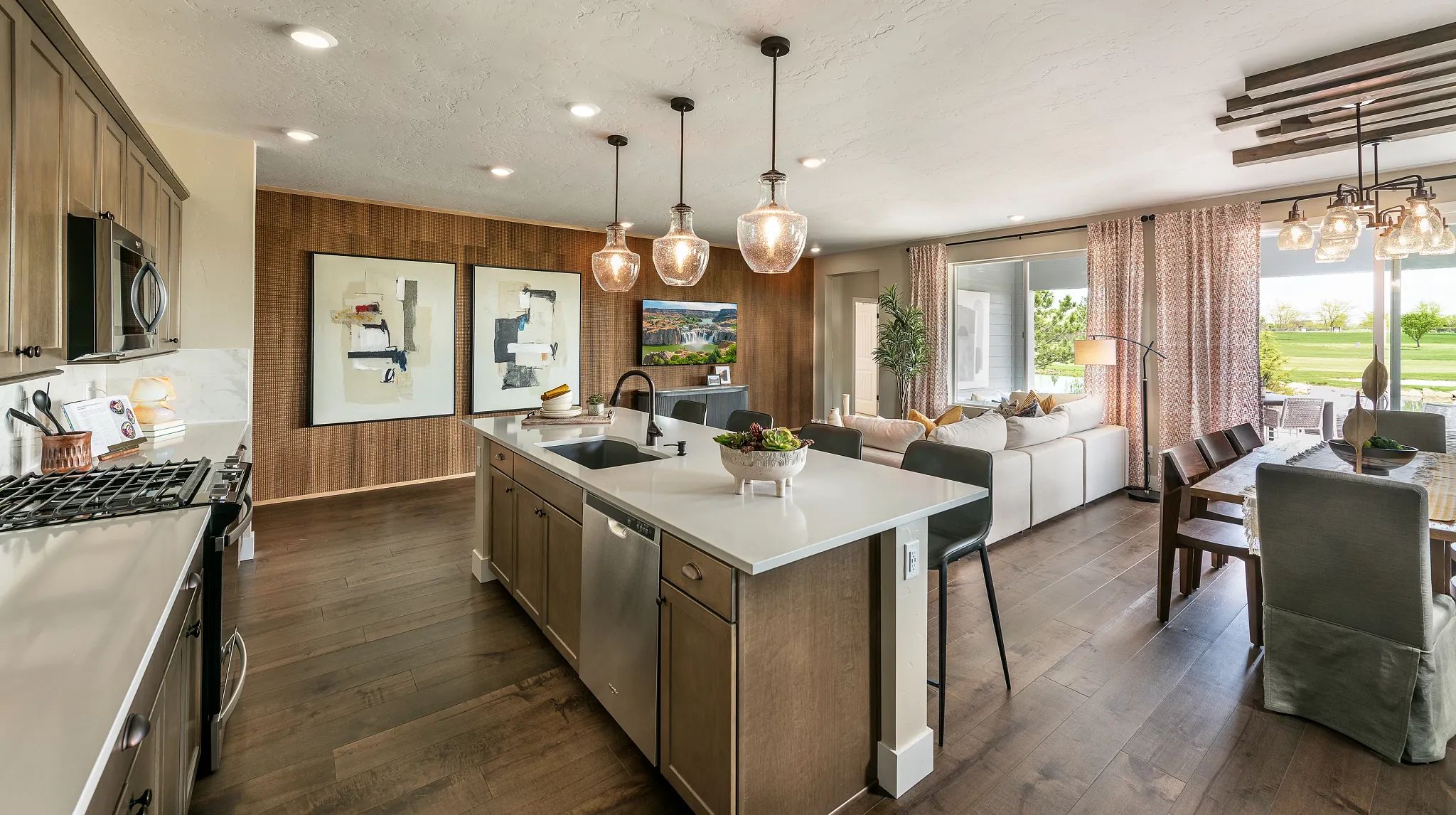 Model Home Great Room